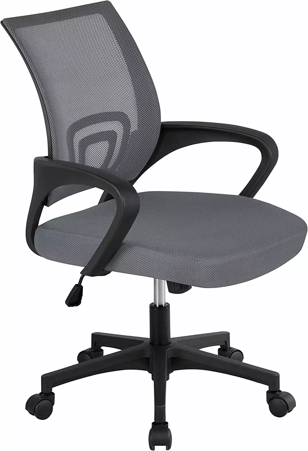Office Chair Mid Back Executive Task Swivel Rolling Gaming Lumbar Support Modern Desk Computer Ergonomic Mesh Chair TRAHOO