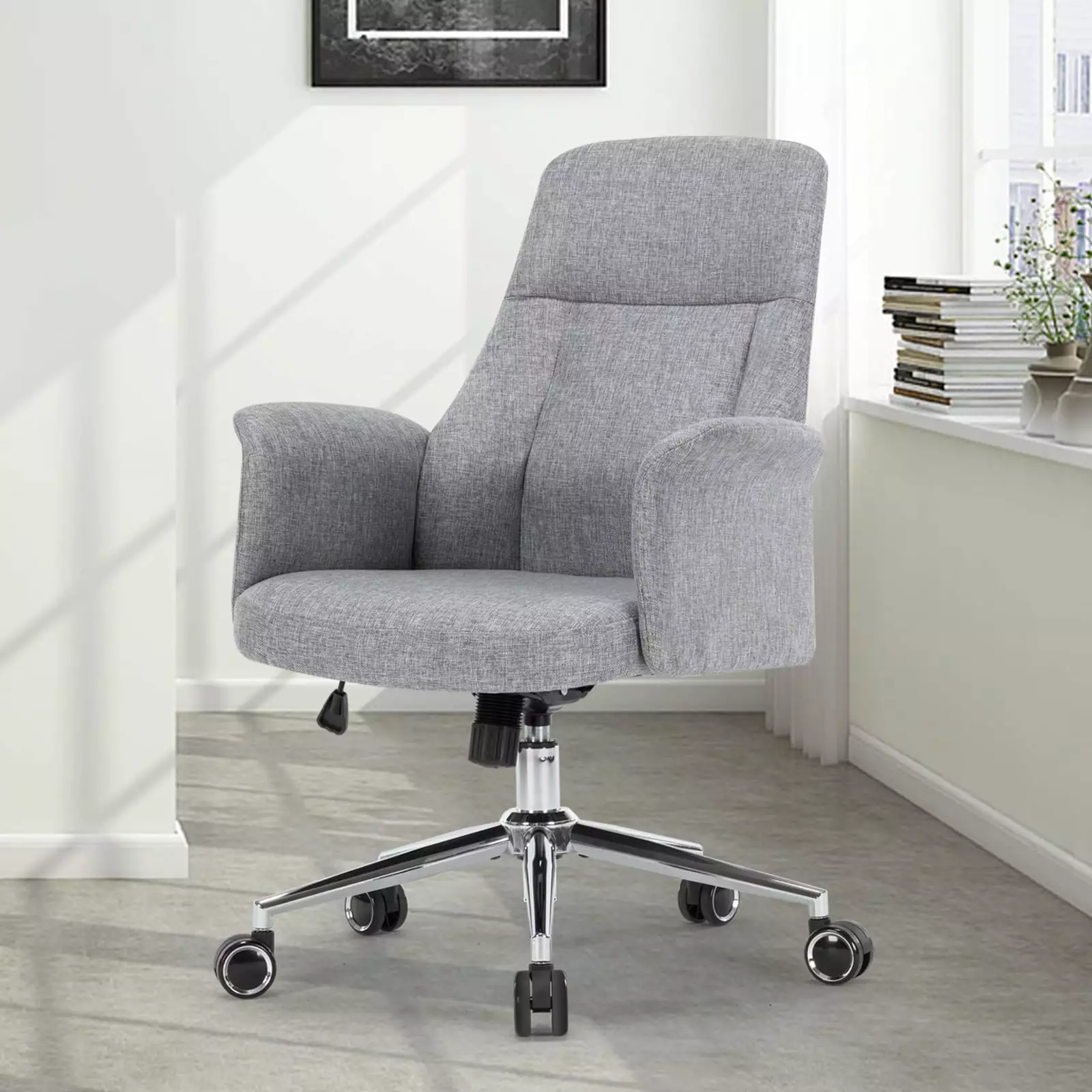 X Xishe Home Office Chair Ergonomic High Back Cushion Lumbar Back Support Computer Desk Chair