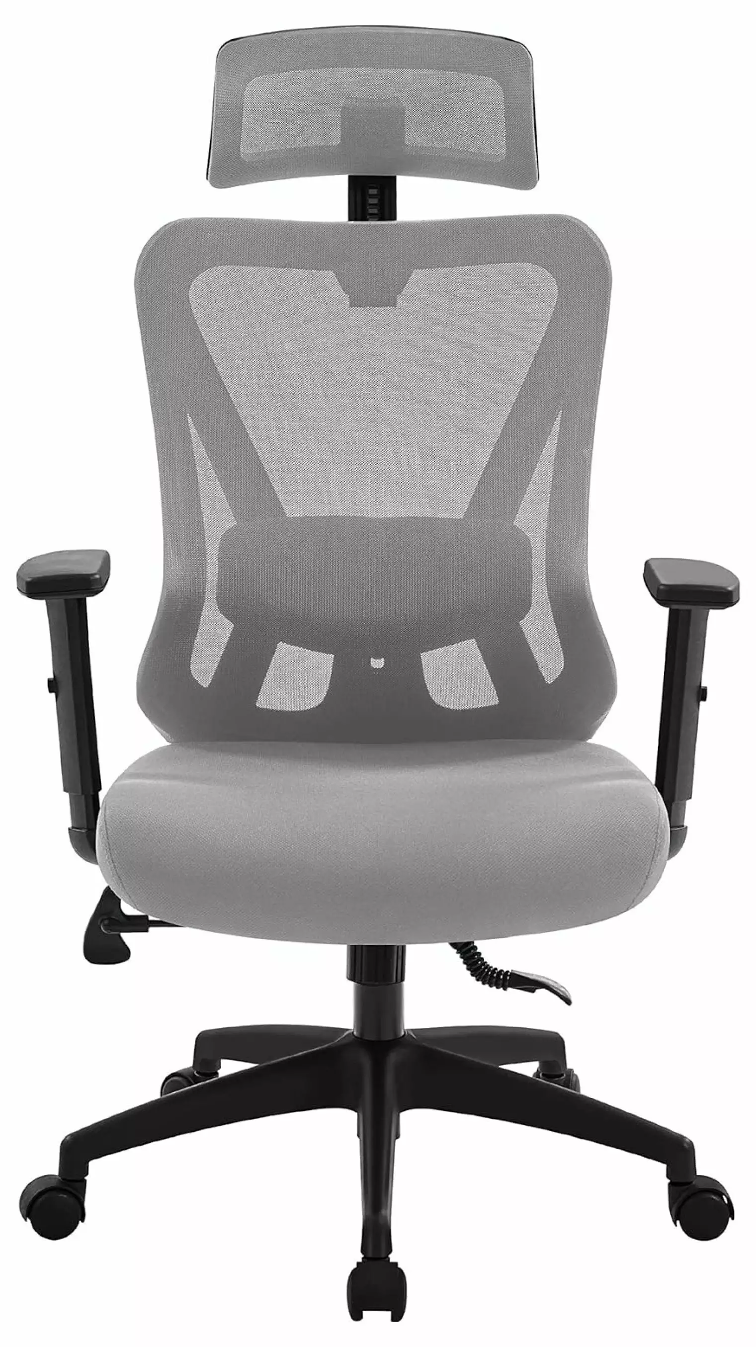 ZZYY Office Desk Chair Ergonomic Computer Desk Chair Adjustable Headrest Armrests and Lumbar Support High Back Executive S...