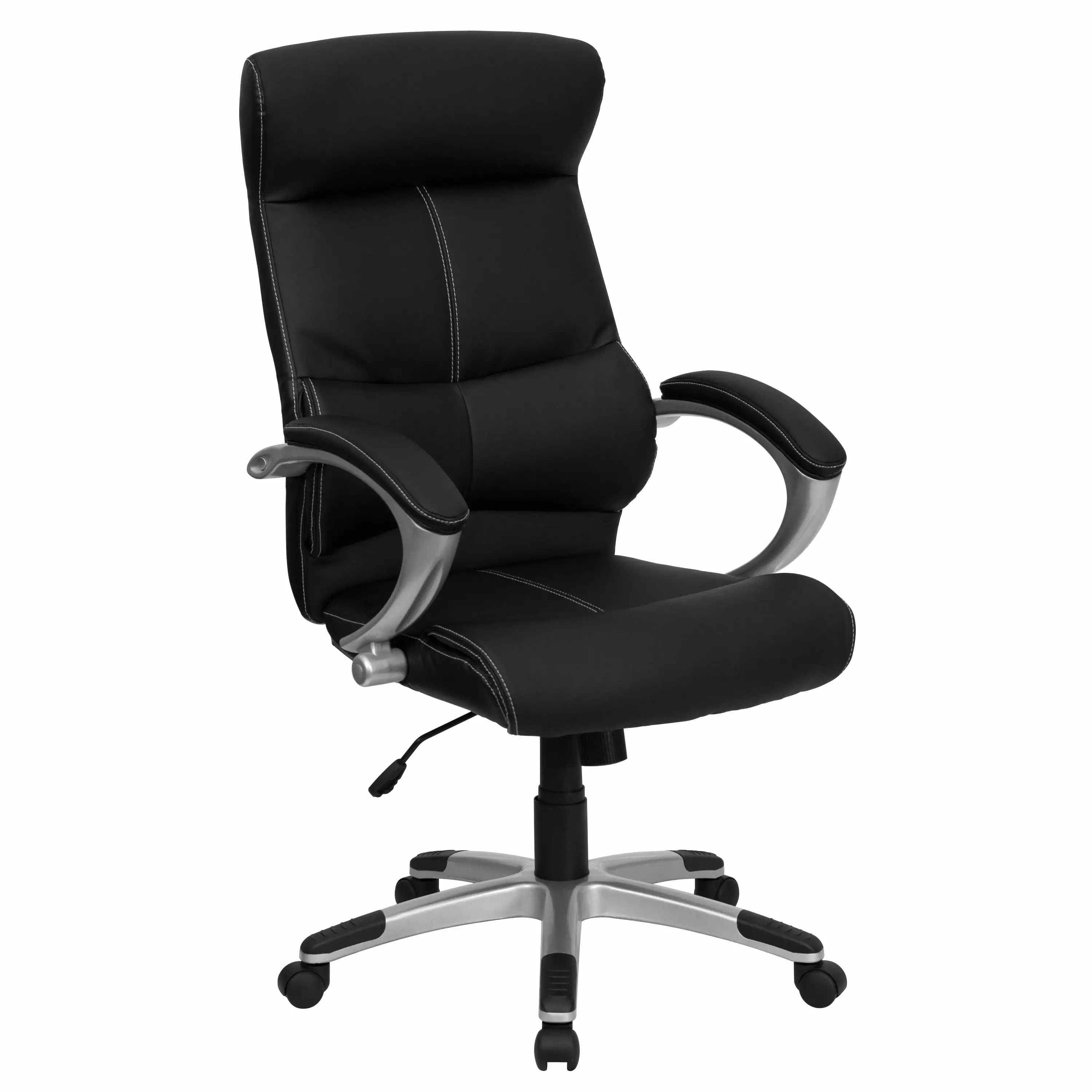 Line Nidra High Back Black Leather Executive Office Chair A Line Furniture