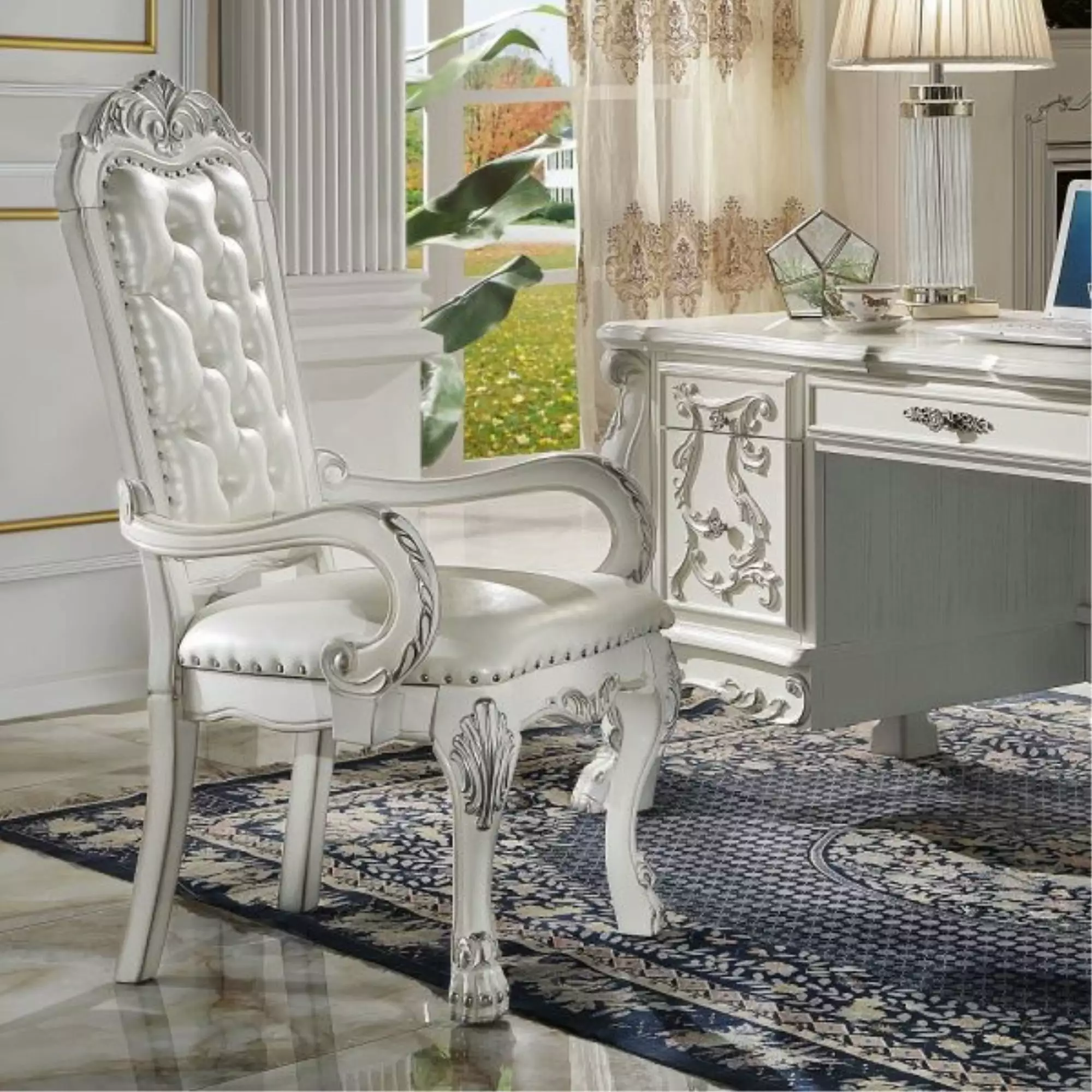 Acme Furniture Dresden Executive Office Chair Classic Design