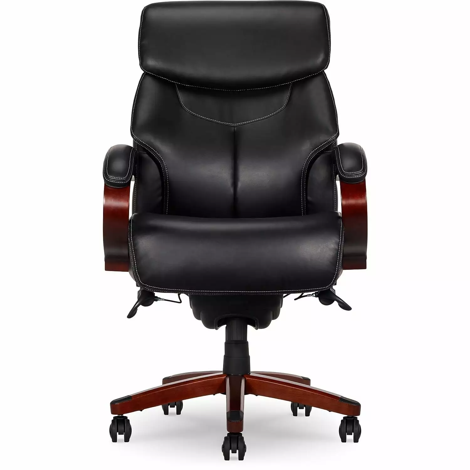 Bradley Bonded Leather Executive Chair Black 46089-CC Office Chair Alpha Moto