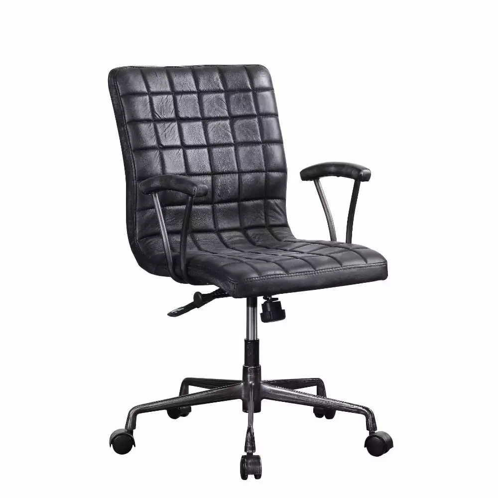 Barack Executive Office Chair - Ergonomic High Back Leather Chair Adjustable Height