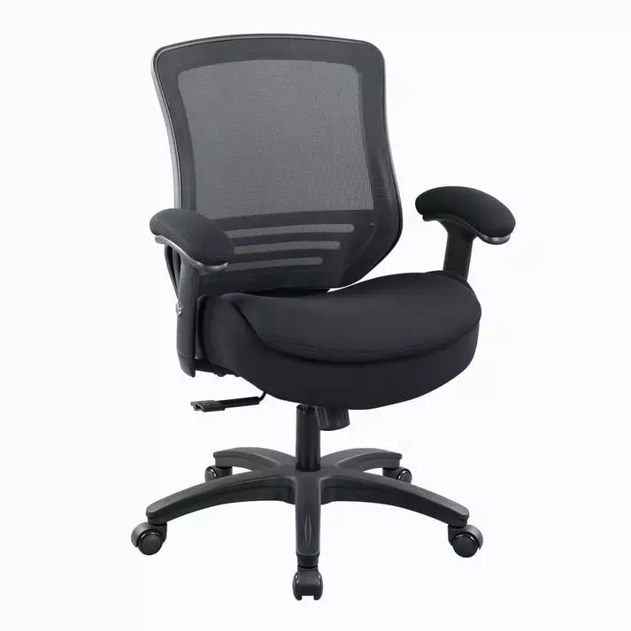 400lbs Double Seat Cushion Office Chair Soft Armrests and Lumbar Support BOLISS