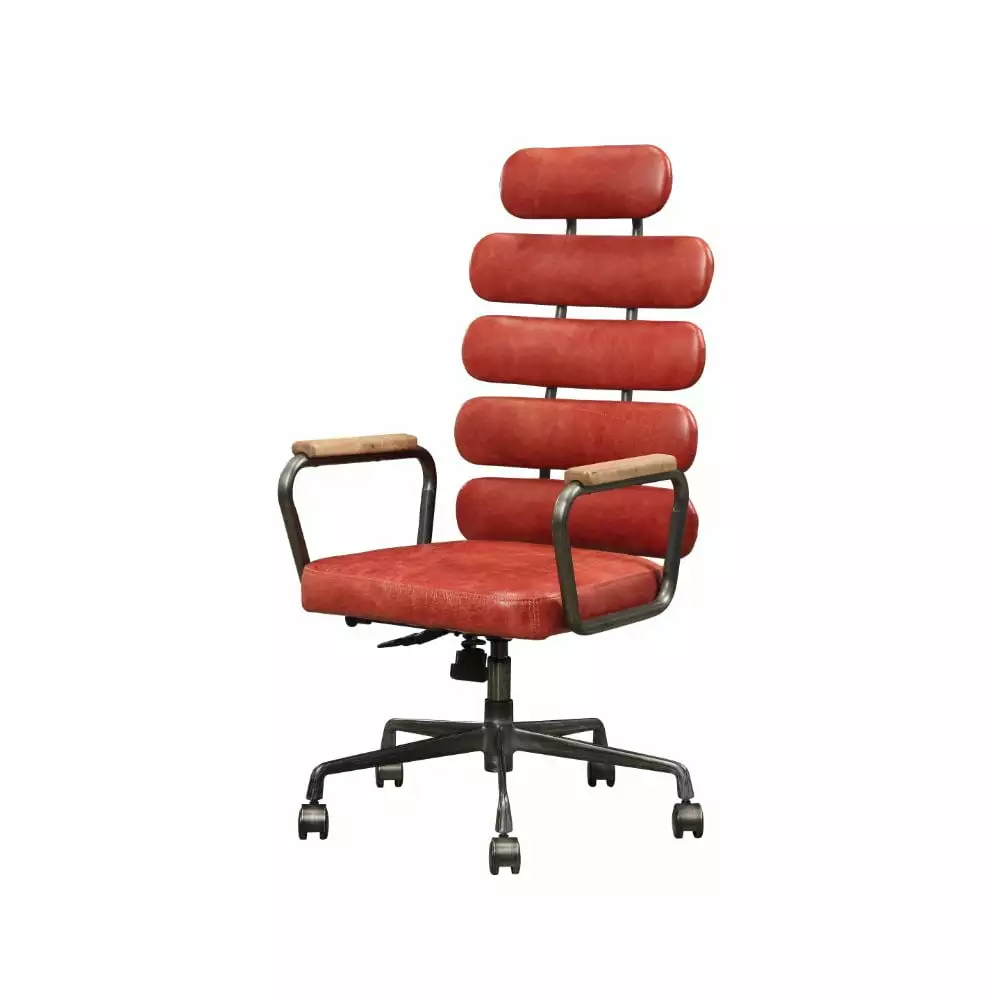 Calan Executive Office Chair High Back Mesh and Leather Ergonomic Computer Chair