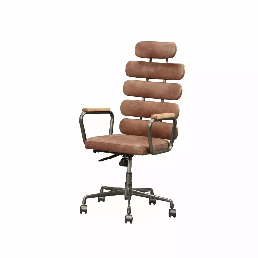 Calan Executive Office Chair High Back Mesh and Leather Ergonomic Computer Chair
