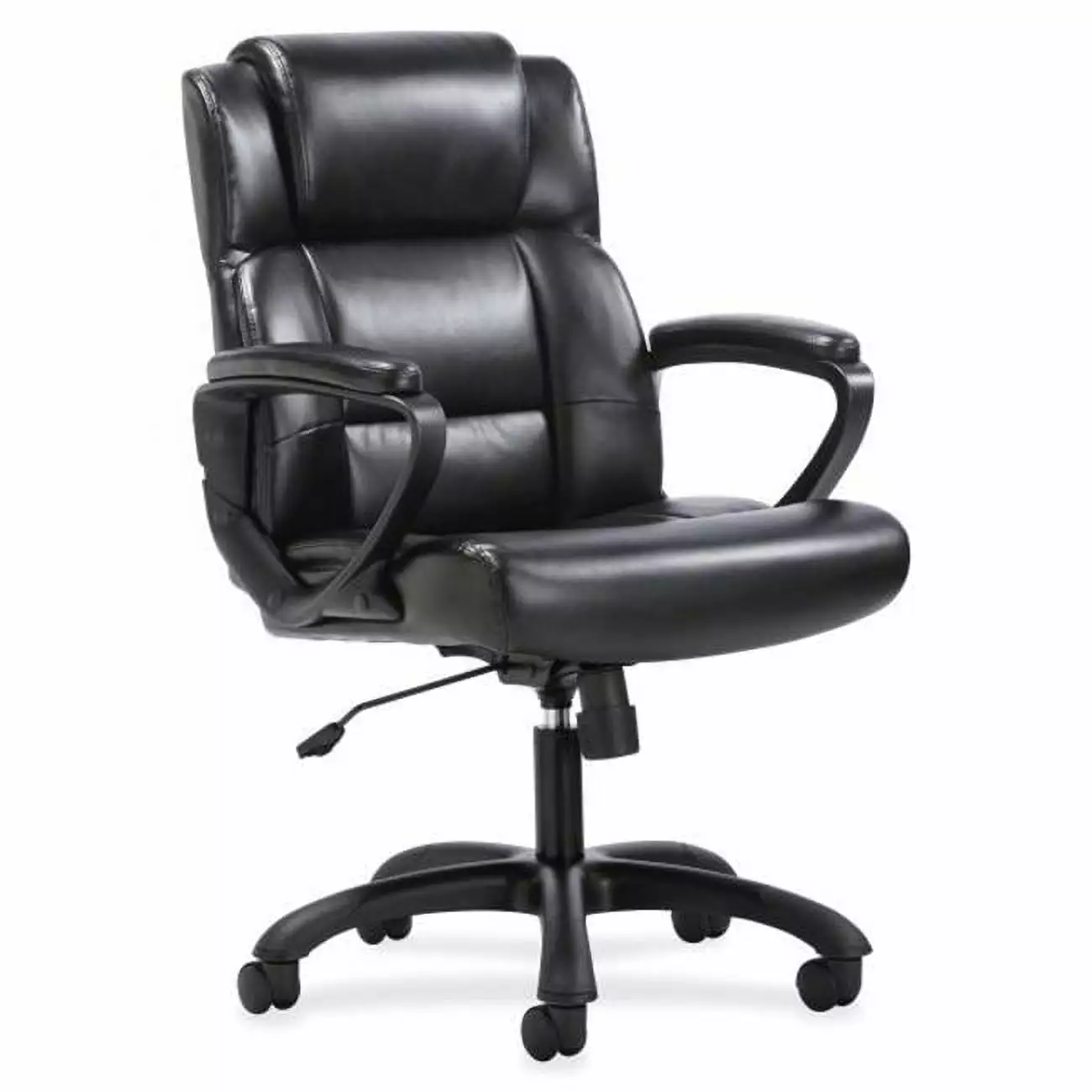 Mid-Back Executive Office Chair Black Professional and Home Office Use ComfortCorrect