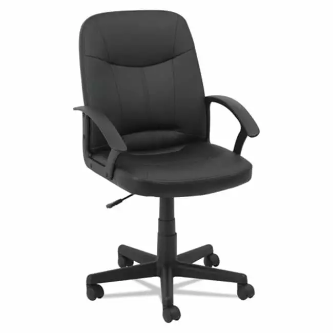 OI Executive Office Chair Fixed Arched Arms Black D2D Technologies