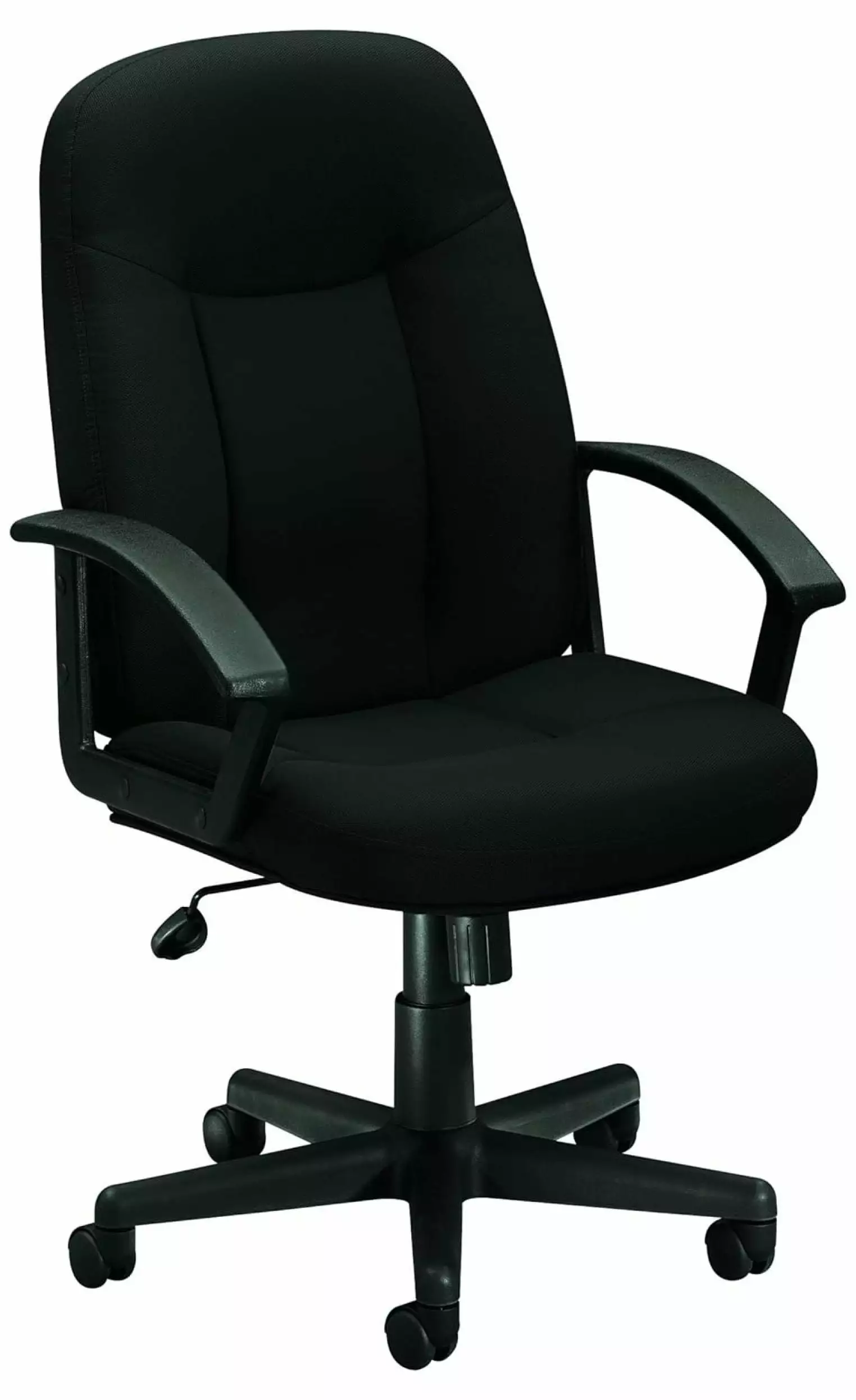 DyGTyX Executive High Back Swivel Tilt Chair Black Fabric and Frame Ergonomic Office Desk Chair