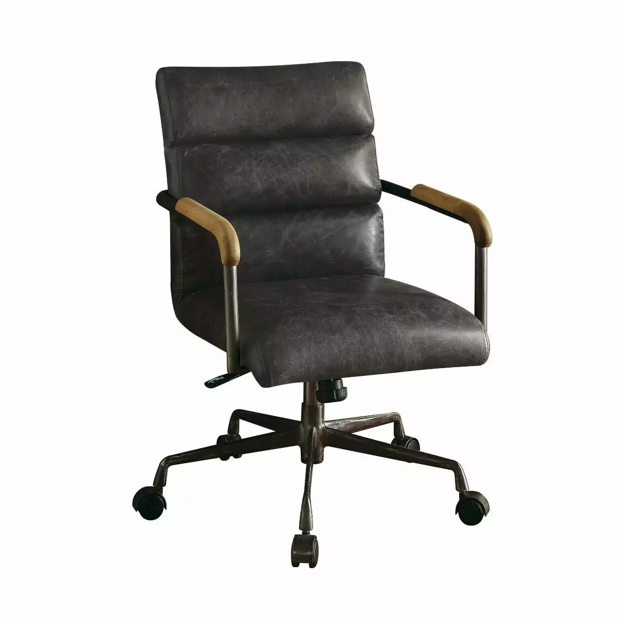 Ergode Executive Office Chair Antique Slate Top Grain Leather