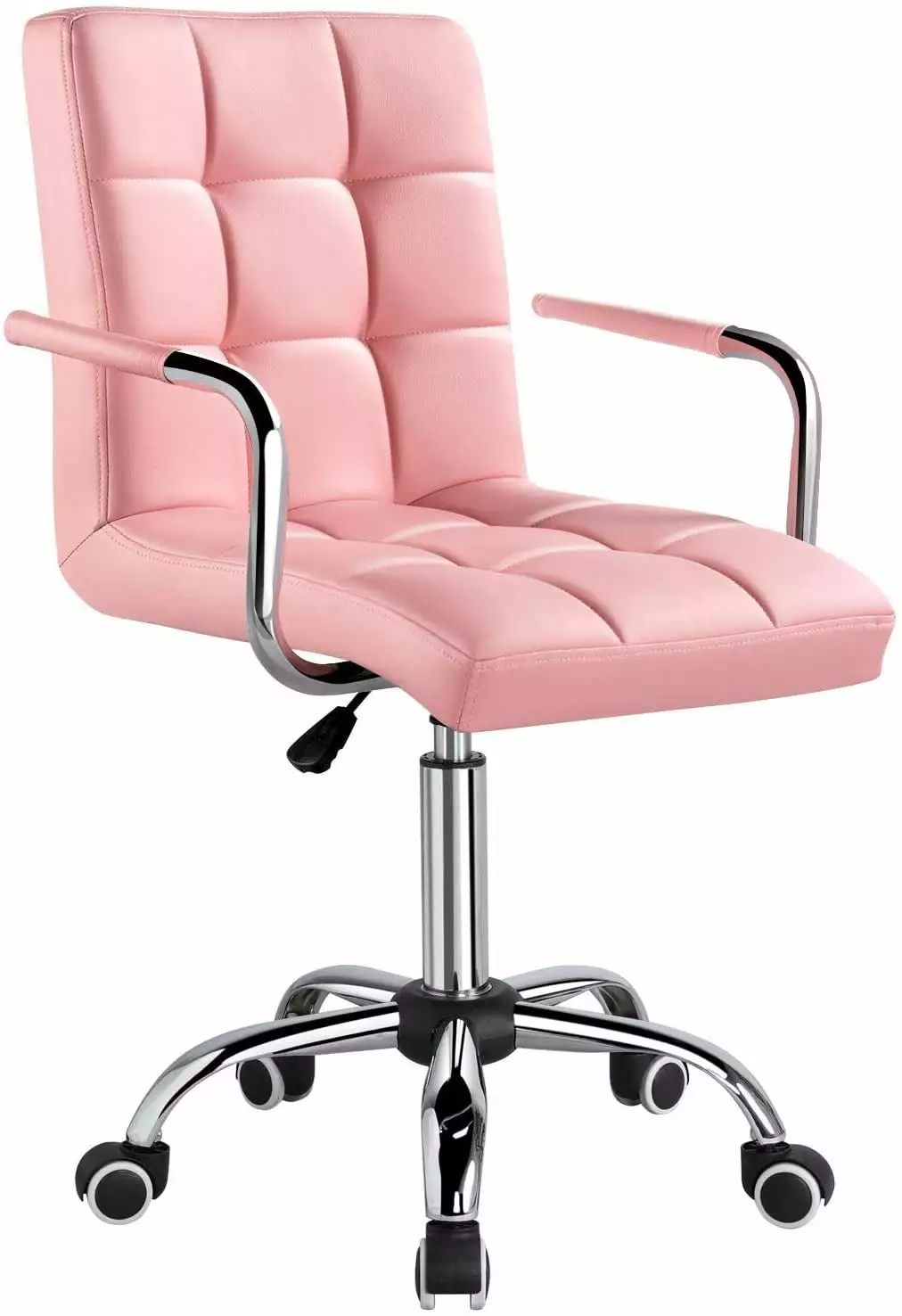 Modern PU Leather Office Chair Adjustable Height and 360 Degree Swivel Home and Executive Use FABIIA