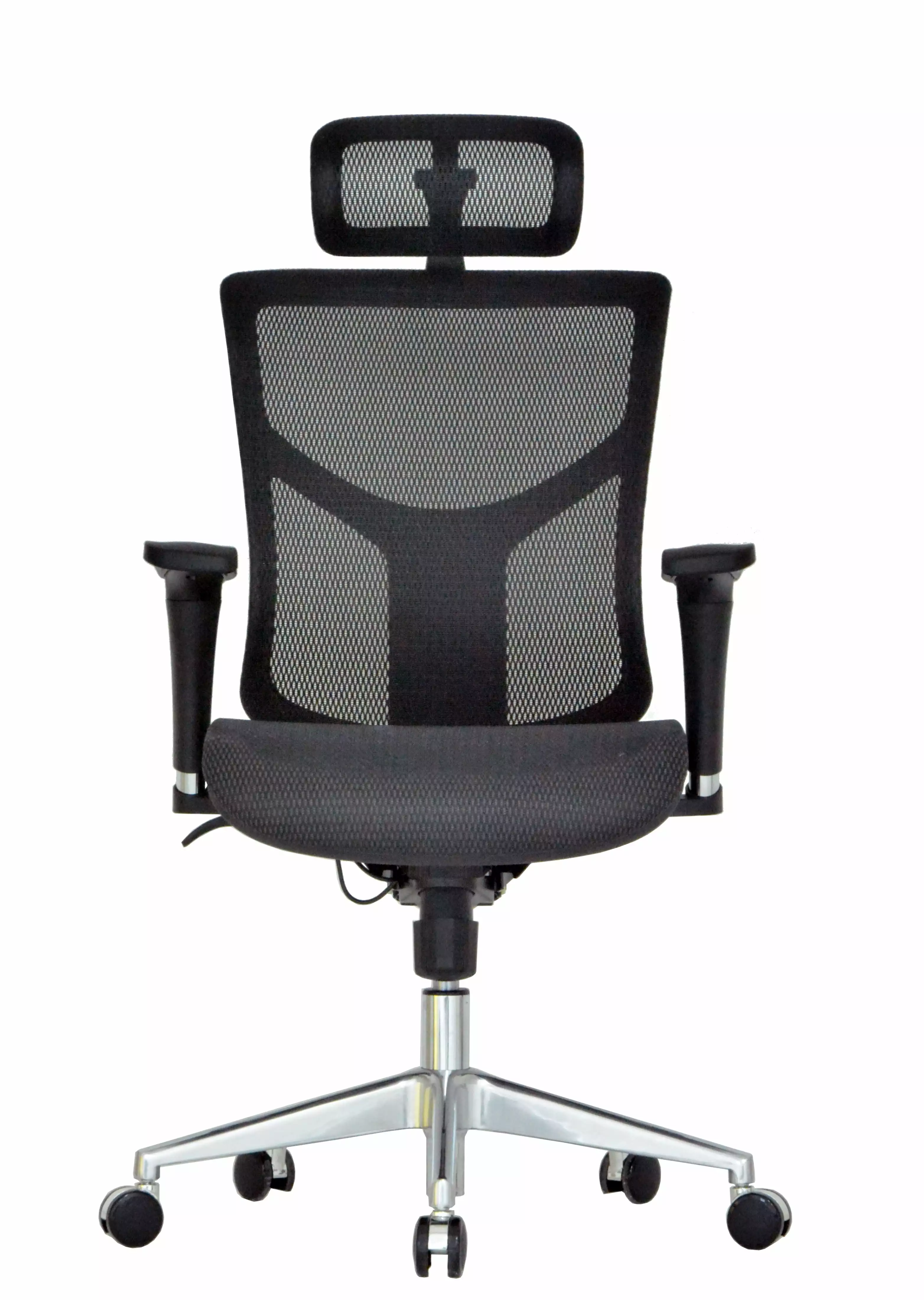 GM Seating Dreem II Mesh Series Executive Hi Swivel Chair Chrome Base Headrest Ergonomic Office Chair