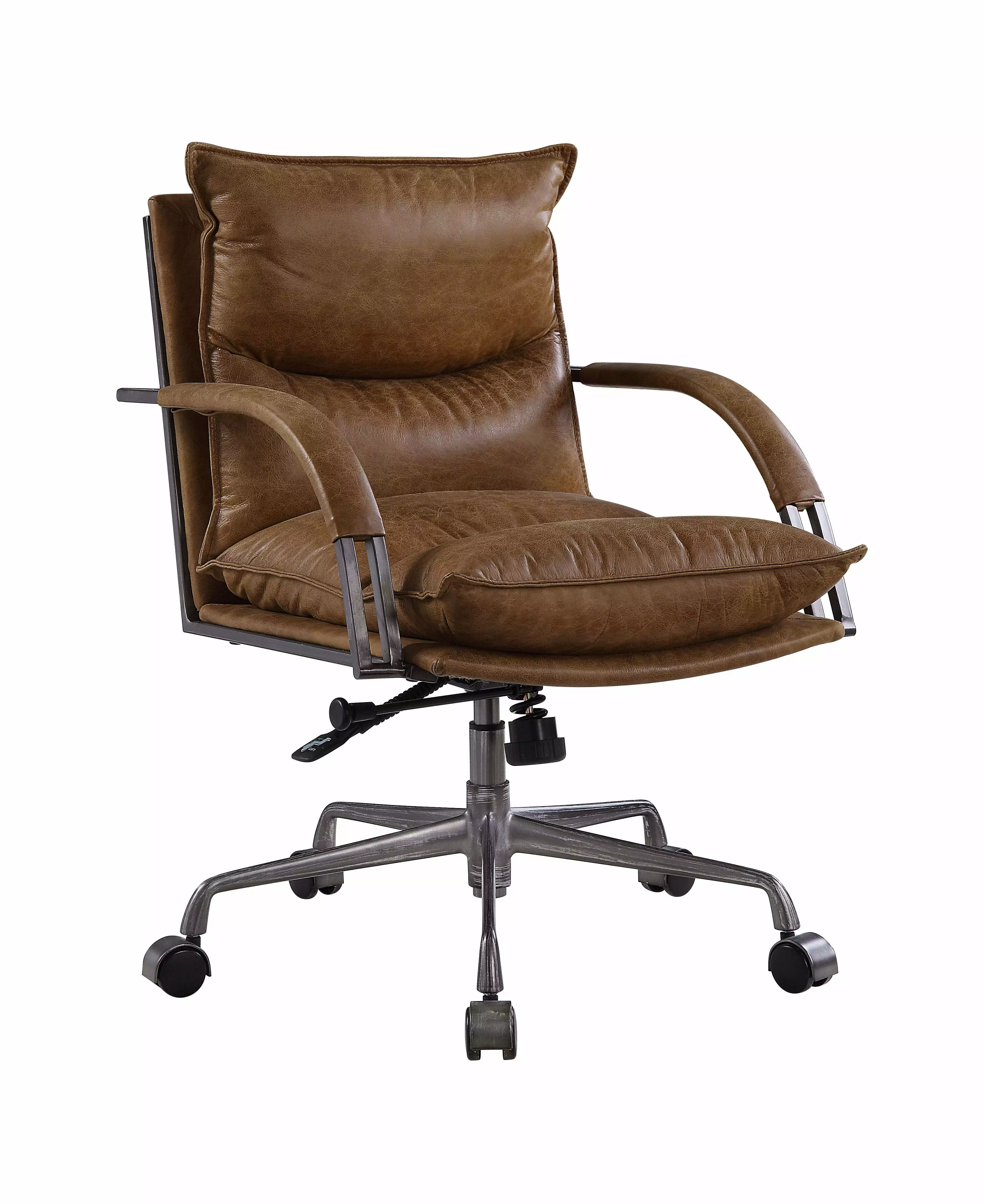 Haggar Executive Office Chair Ergonomic High Back Leather Desk Chair Adjustable Height