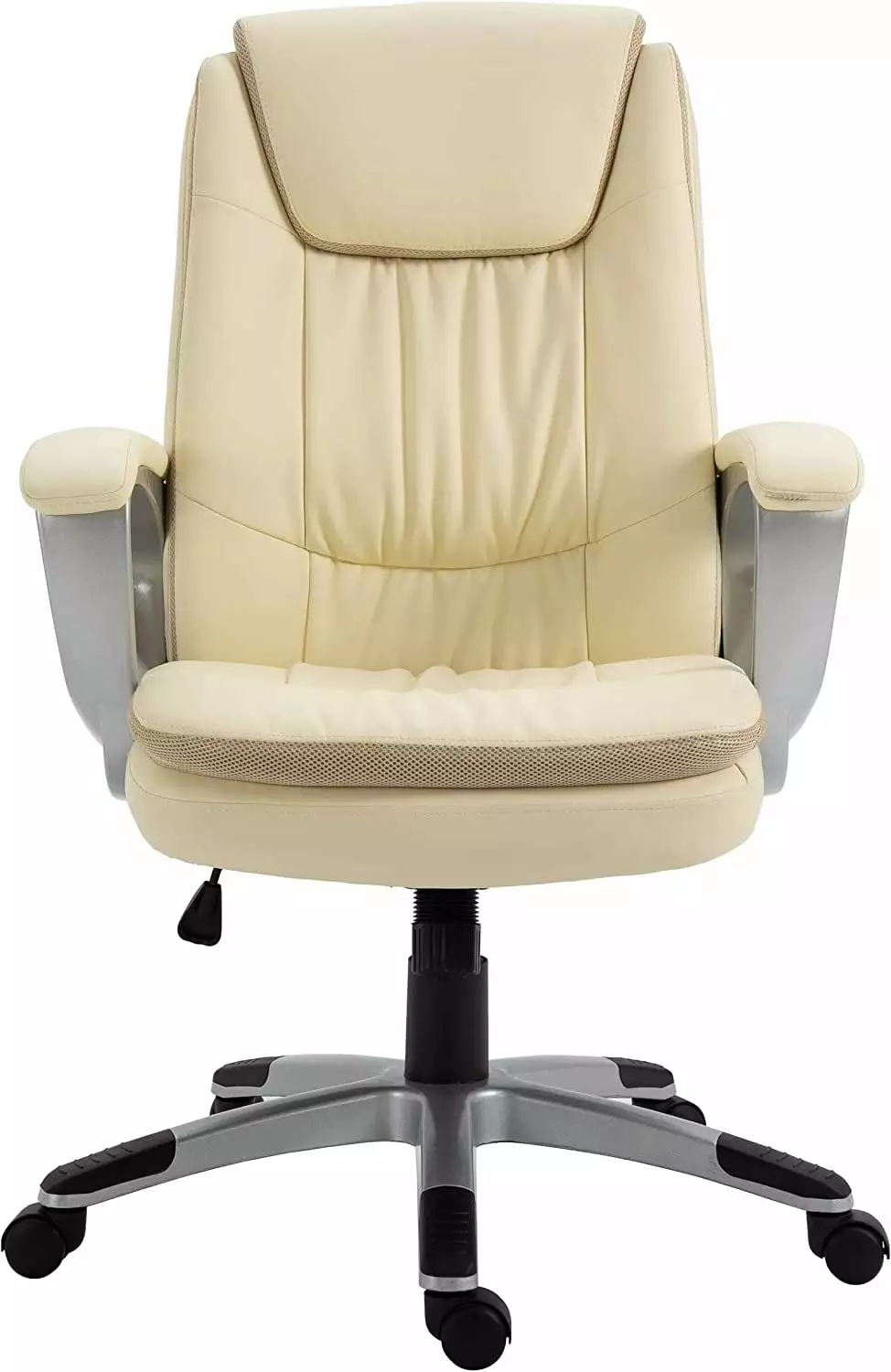 Halter Beige Executive Leather Office Chair Adults and Young Adults