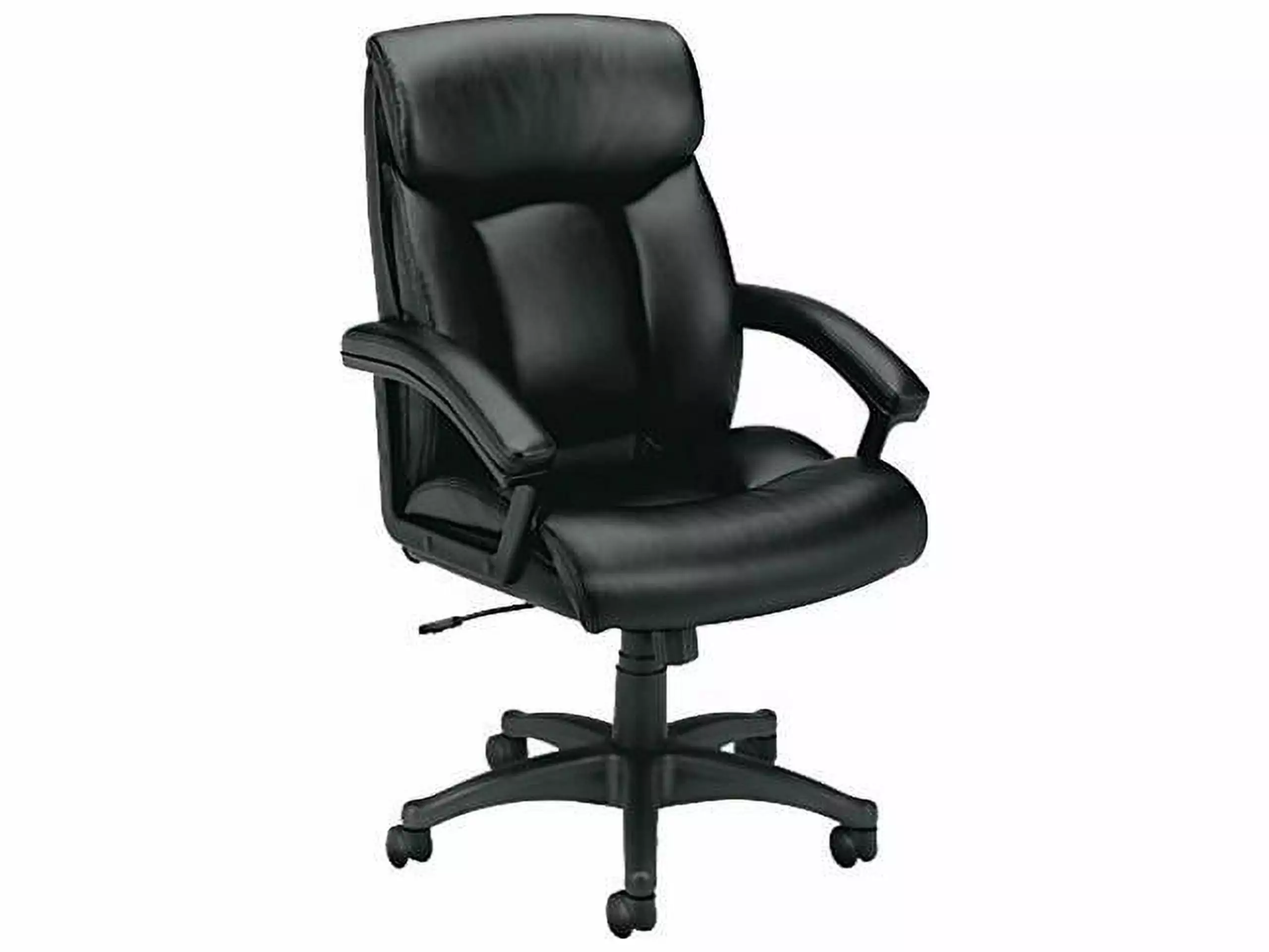 HON Leather Executive Chair - High Back Computer Chair Office Desk Black VL151