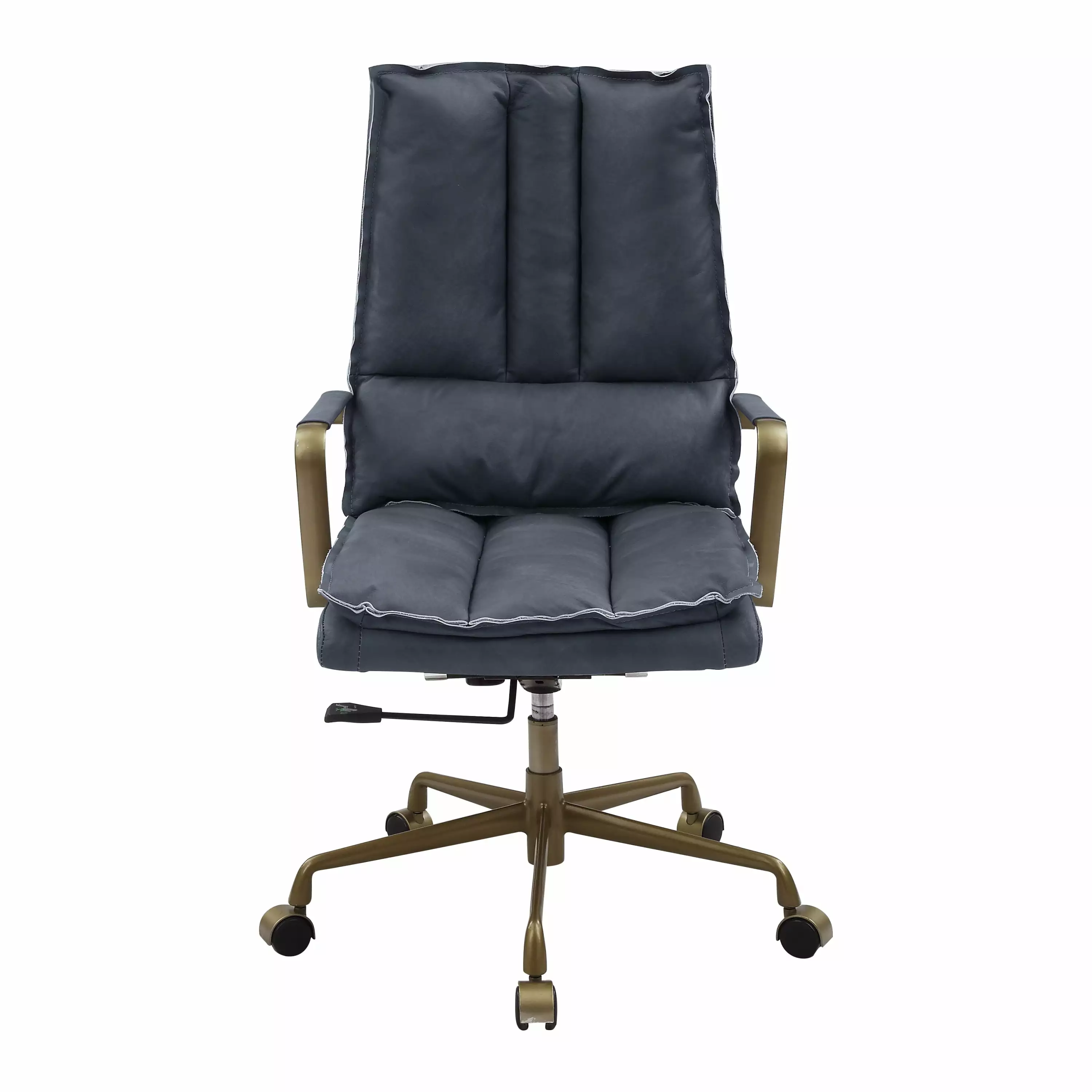 MAICOSY Executive Leather Office Chair Grey Modern Swivel Chair