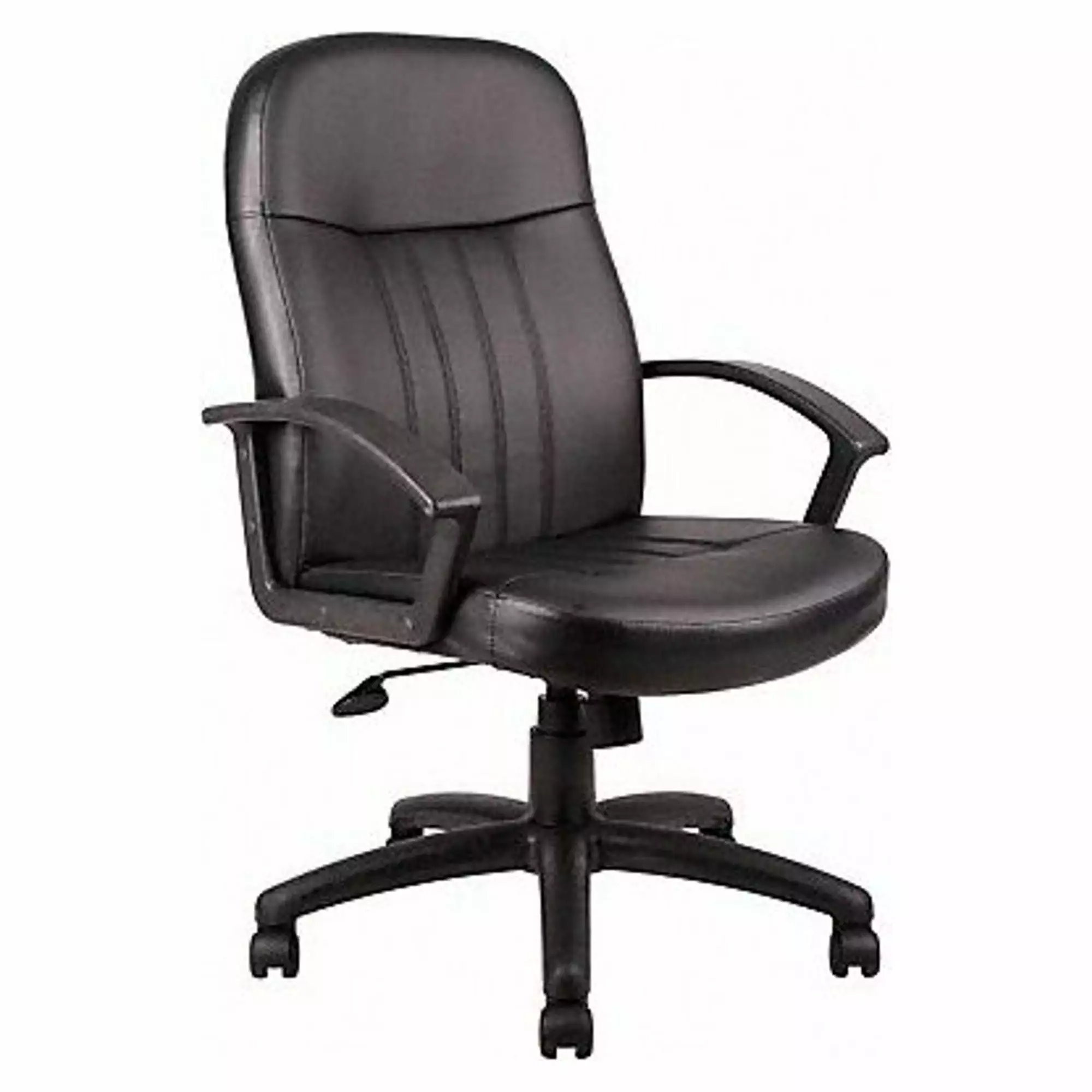Manufacturer Varies Executive Chair Leather Black 6GNN4