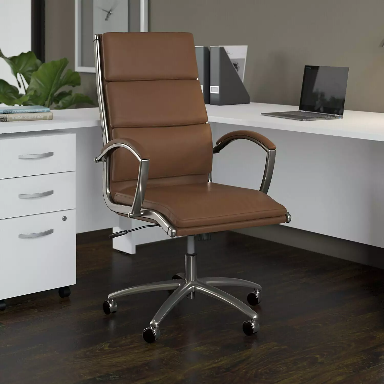 Maykoosh Gothic Glamour High Back Leather Executive Office Chair Luxury