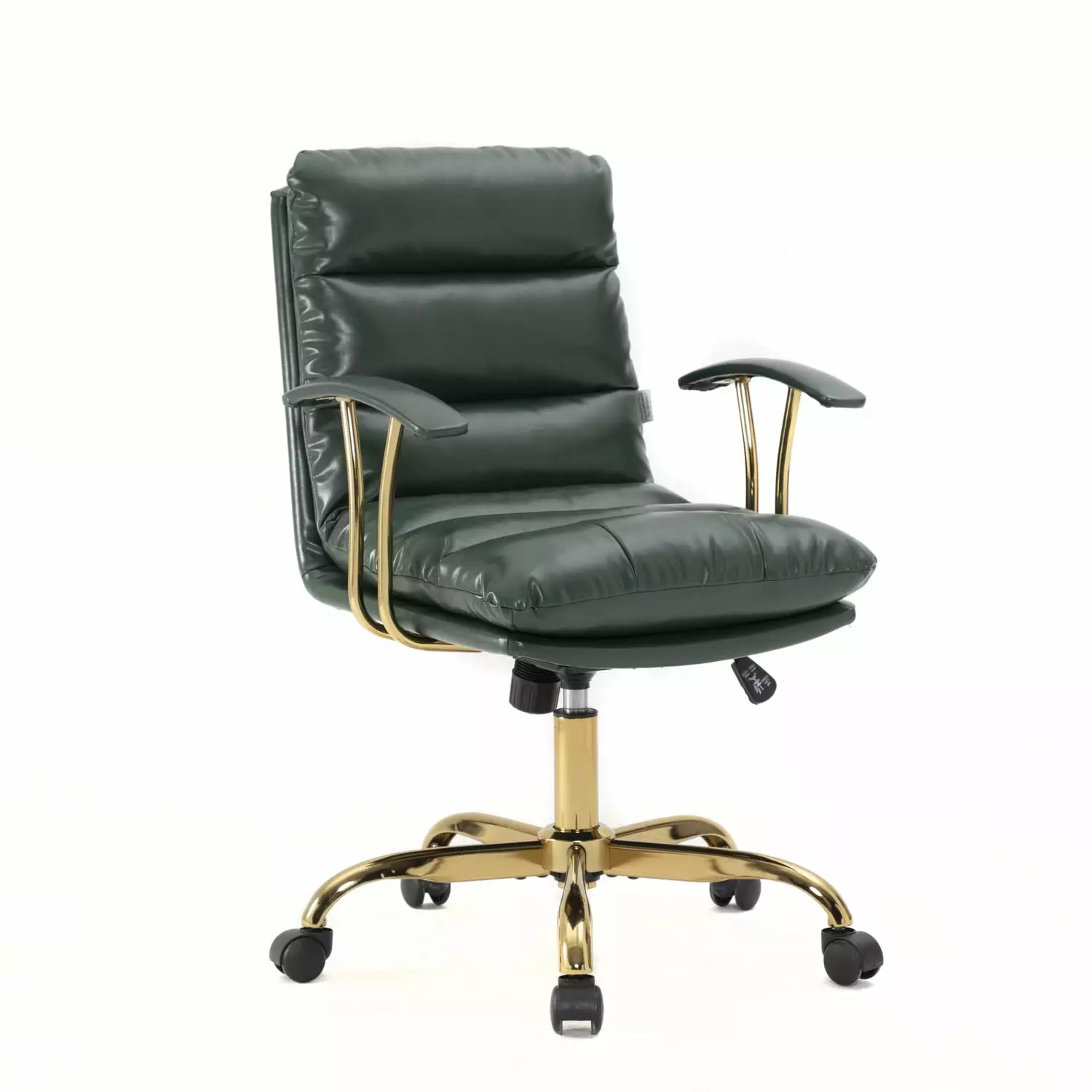 Maykoosh Gothic Grace Modern Padded Leather Adjustable Executive Office Chair Tilt & 360 Swivel