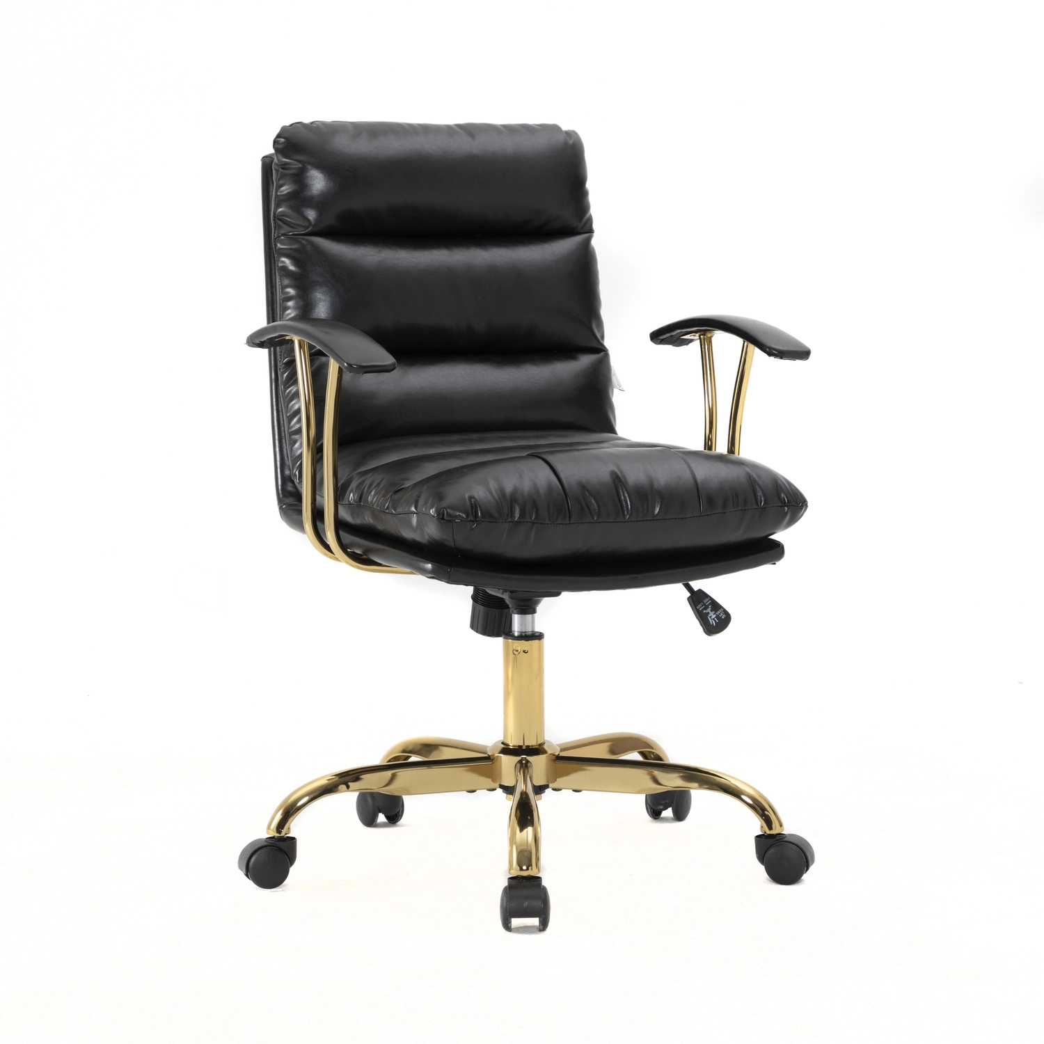 Maykoosh Victorian Virtue Modern Padded Leather Adjustable Executive Office Chair Tilt & 360 Swivel