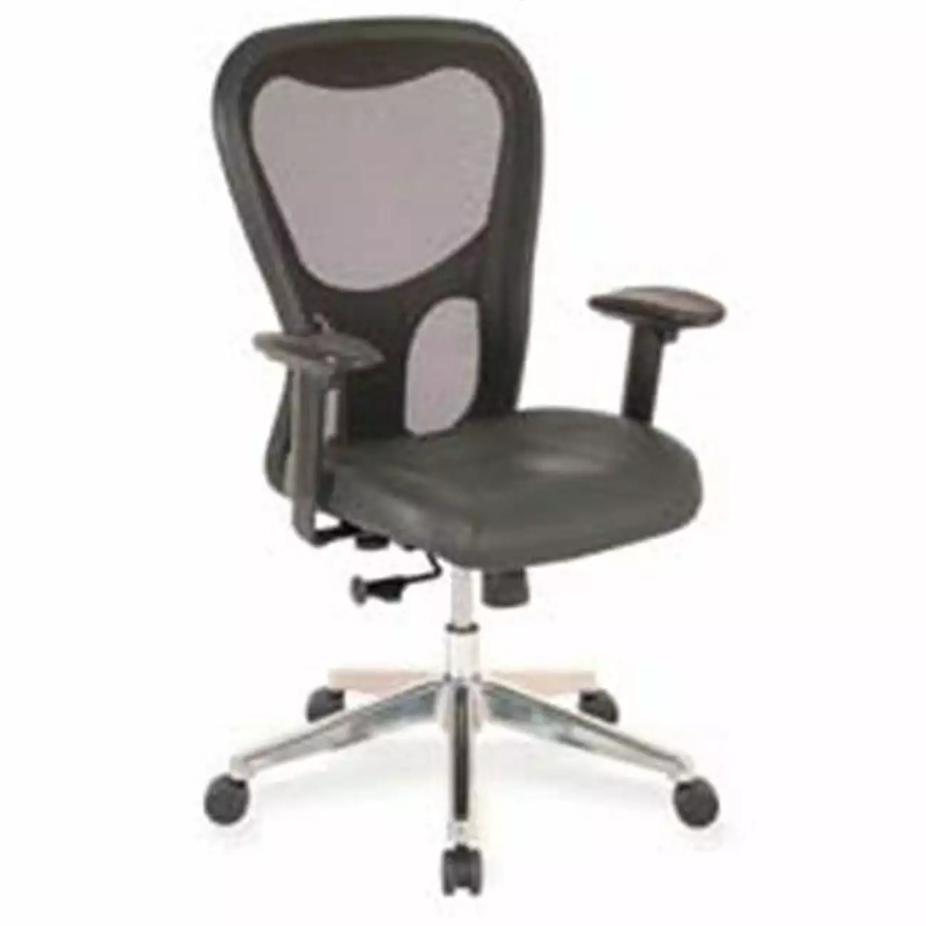 Executive High-Back Chair Black 24.88x23.63x44.13 Inches Newestedition