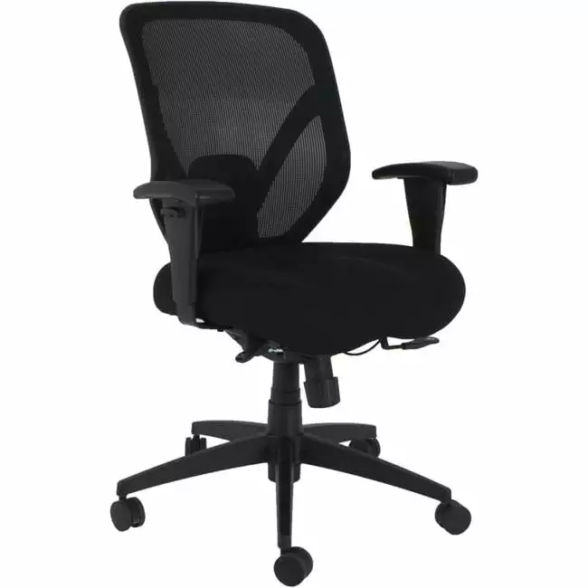 Executive High-Back Chair Black Ergonomic Office Seating Newestedition
