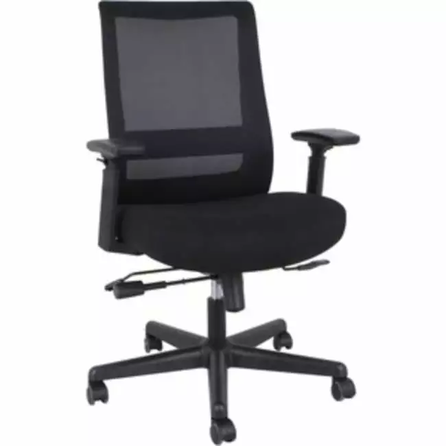 High-back Mesh Executive Chair Black Ergonomic Office Chair Adjustable Height Newestedition