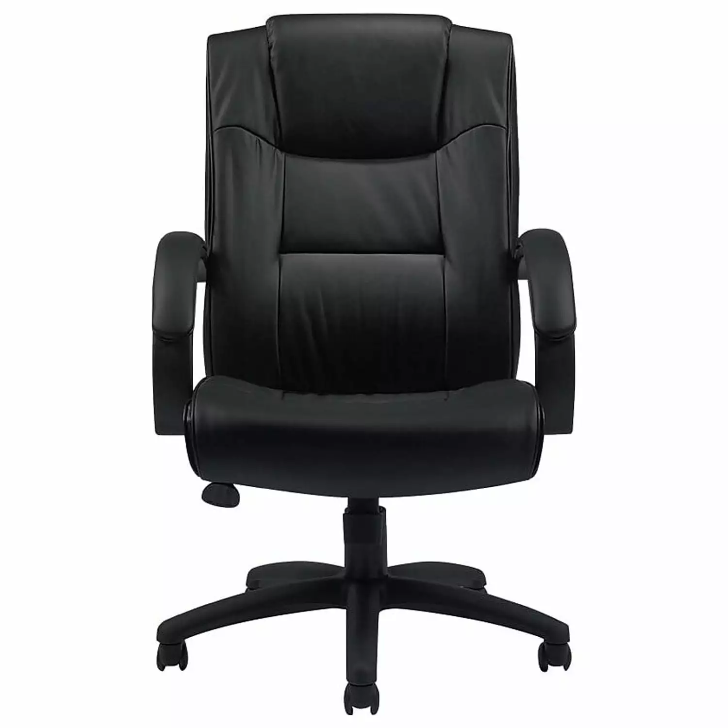 Global OTG Faux Leather Executive Chair Black OTG11618B Offices To Go