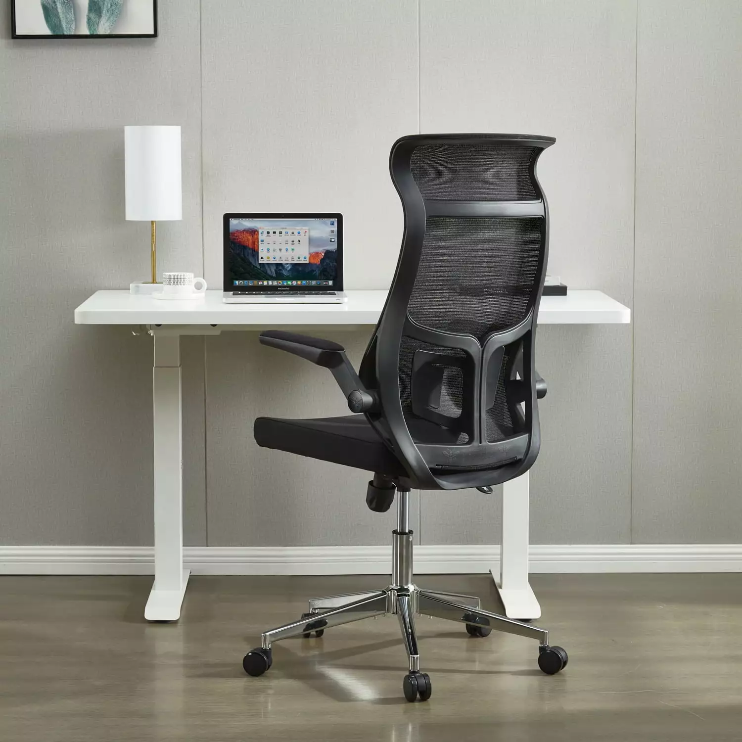 Executive Ergonomic Office Chair Adjustable Lumbar Support and 135 Degree Recline Home or Office Olele