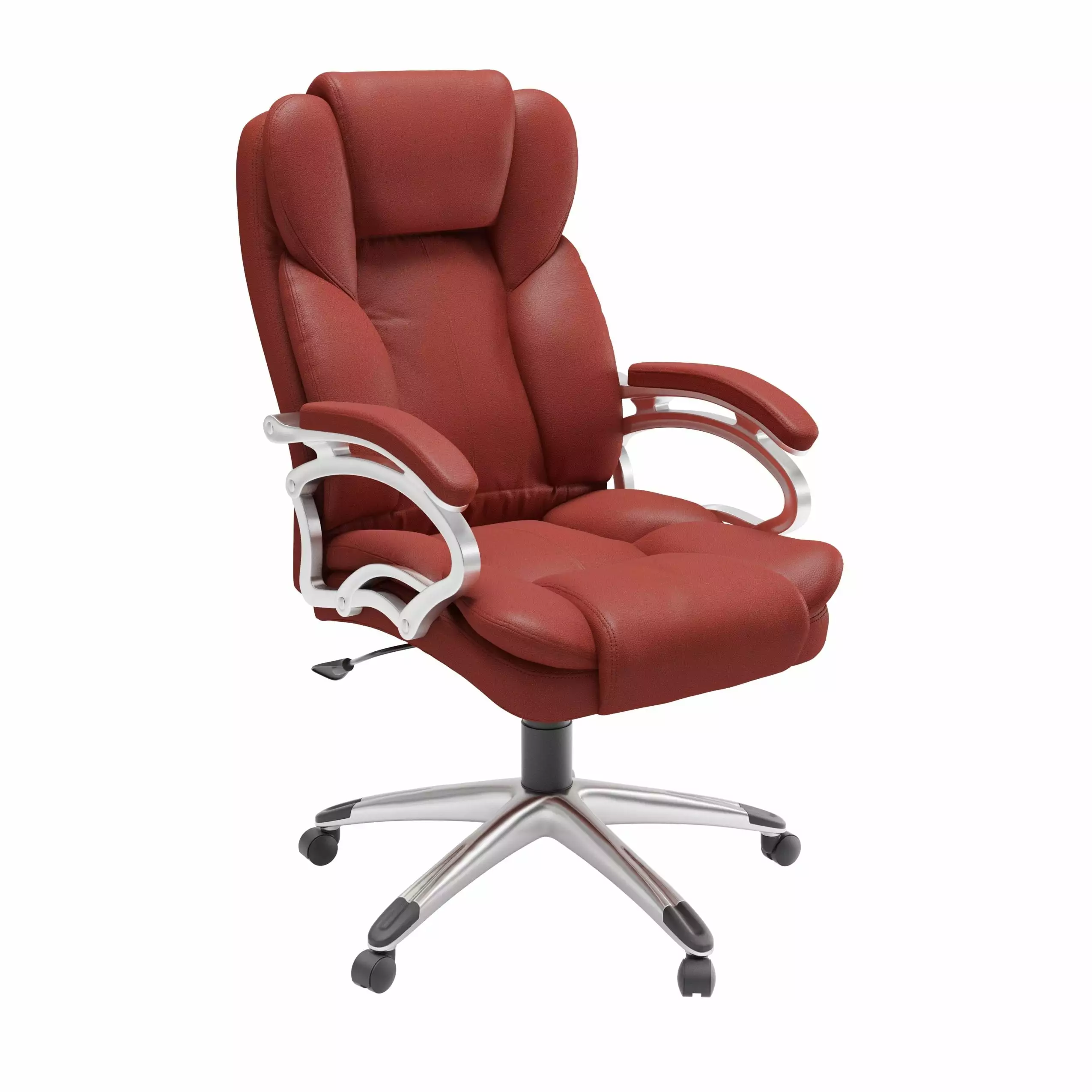 Porch & Den Leon Executive Office Chair High Back and Comfortable Design