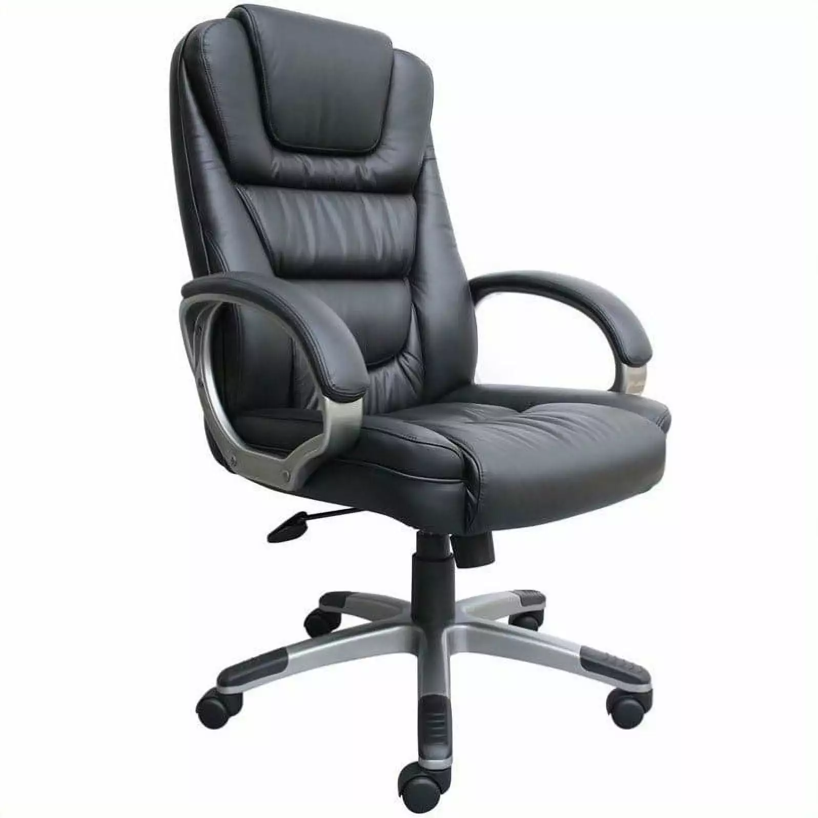 Scranton & Co Contemporary Executive Leather Arm Office Chair Modern Desk Chair
