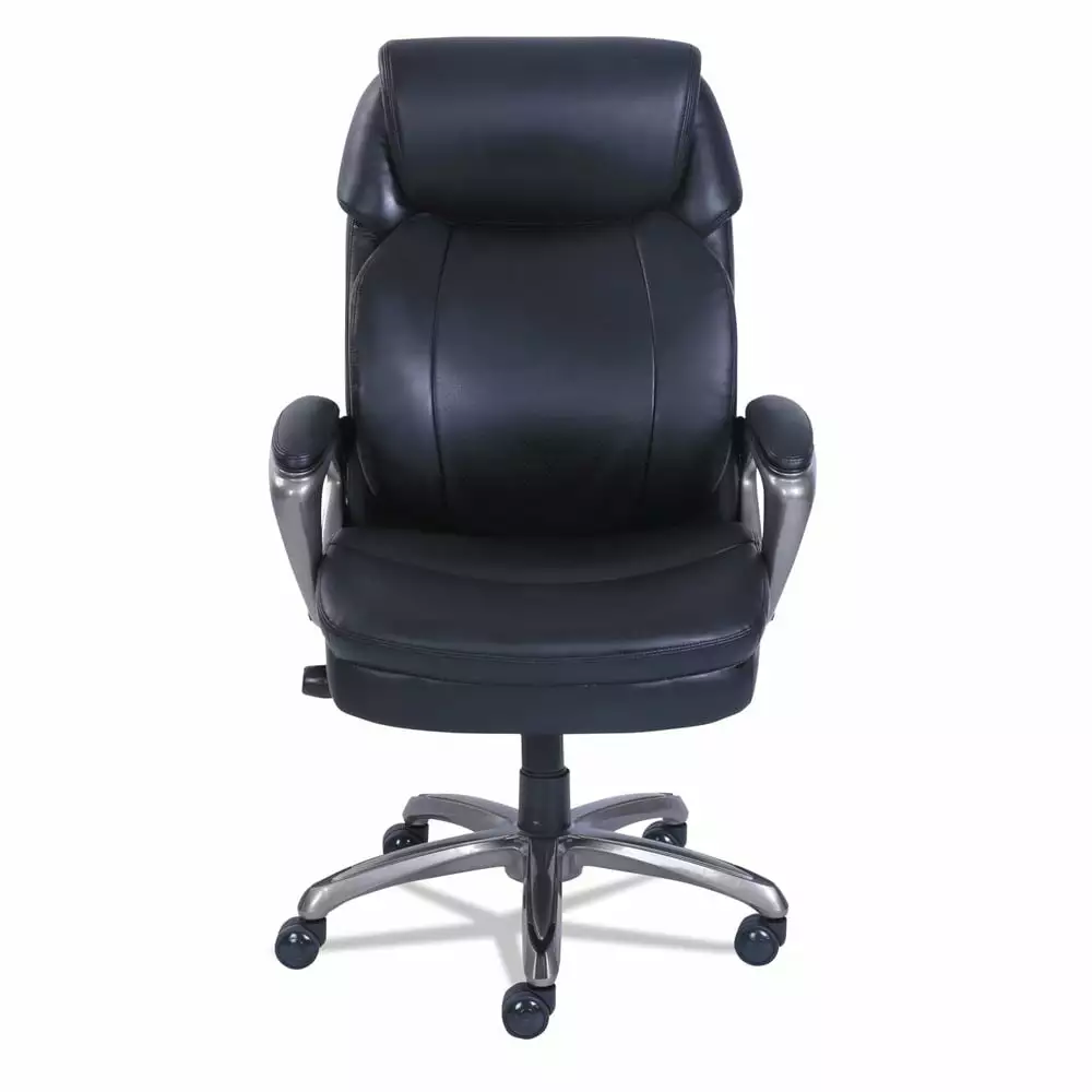 SertaPedic Cosset High-Back Executive Chair Black 48965 Ergonomic Support