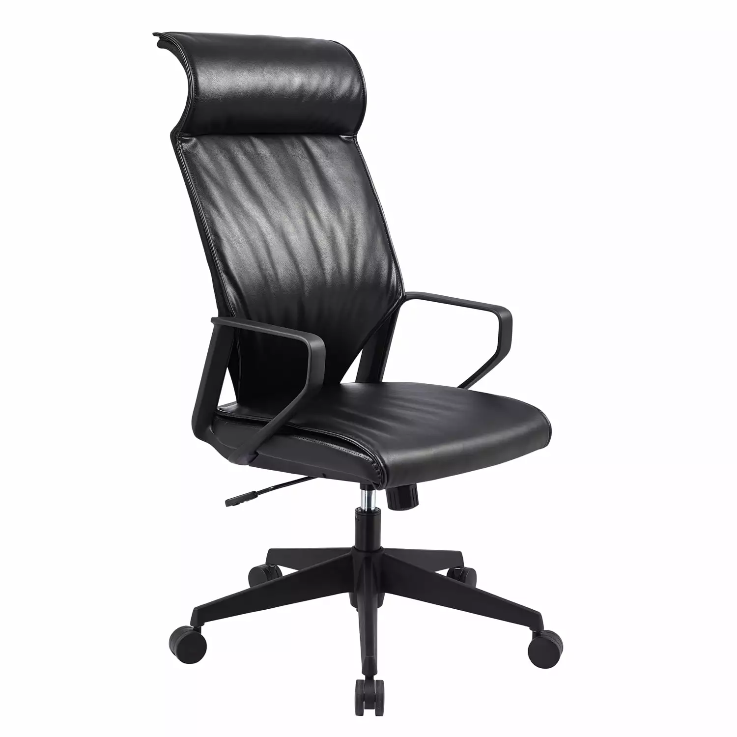 TygerClaw Executive High Back Bonded Leather Office Chair - Ergonomic Swivel Desk Chair