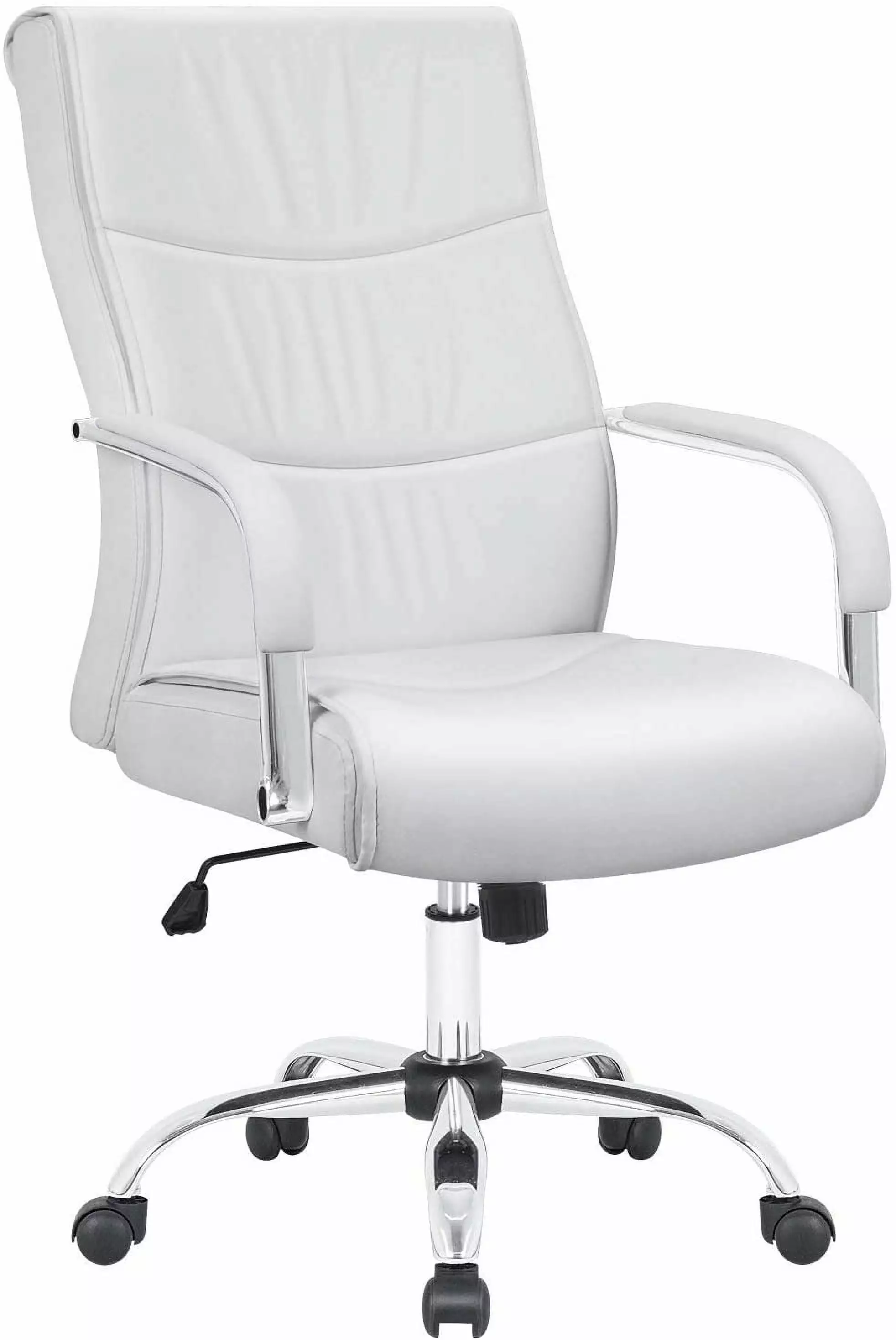 BIZFURN High Back Leather Executive Office Chair Lumbar Support Adjustable Ergonomic Swivel