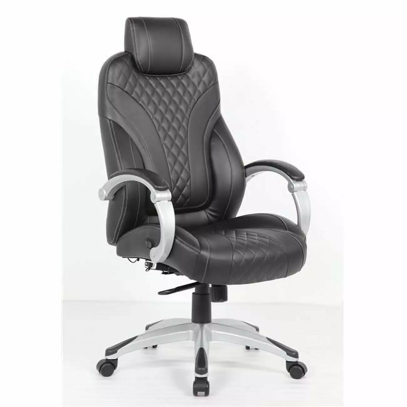 Boss Office Ergonomic Heated Executive Office Chair Black Boss Office Products