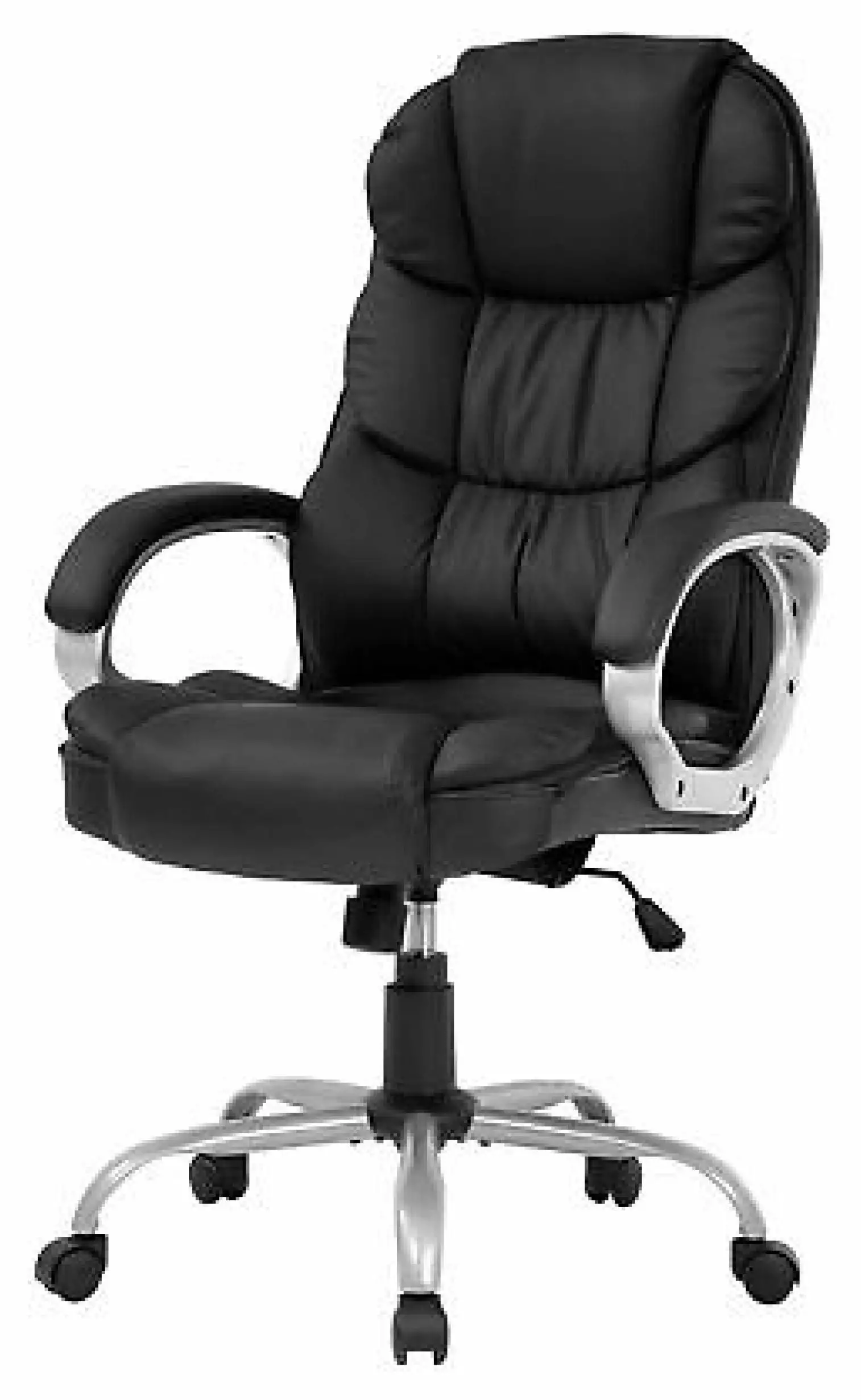 FENG20 High Back Leather Office Chair Executive Desk Task Computer Chair