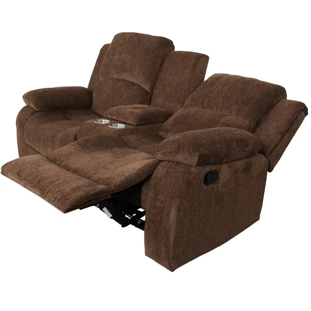 LANTRO JS Love Seat Brown