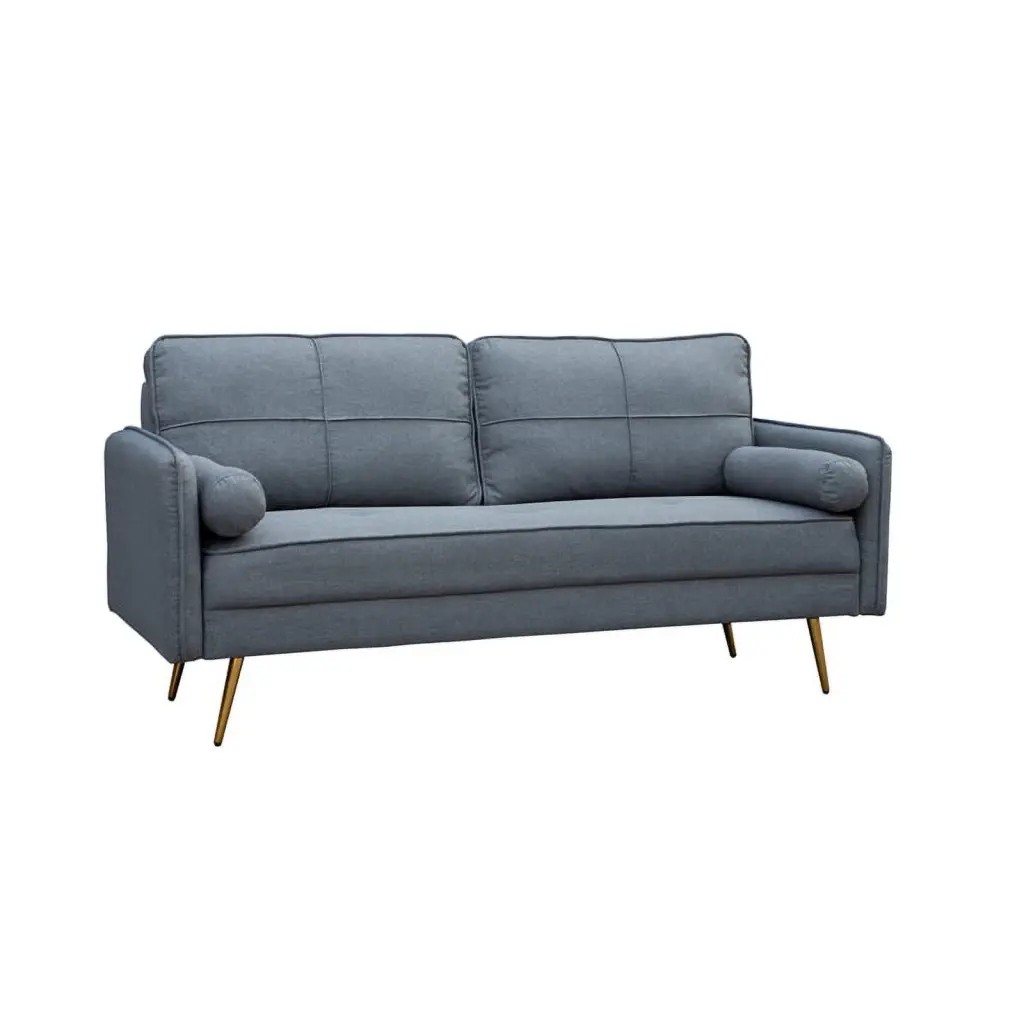 Kingway Furniture Barbosa Fabric Living Room Sofa Gray