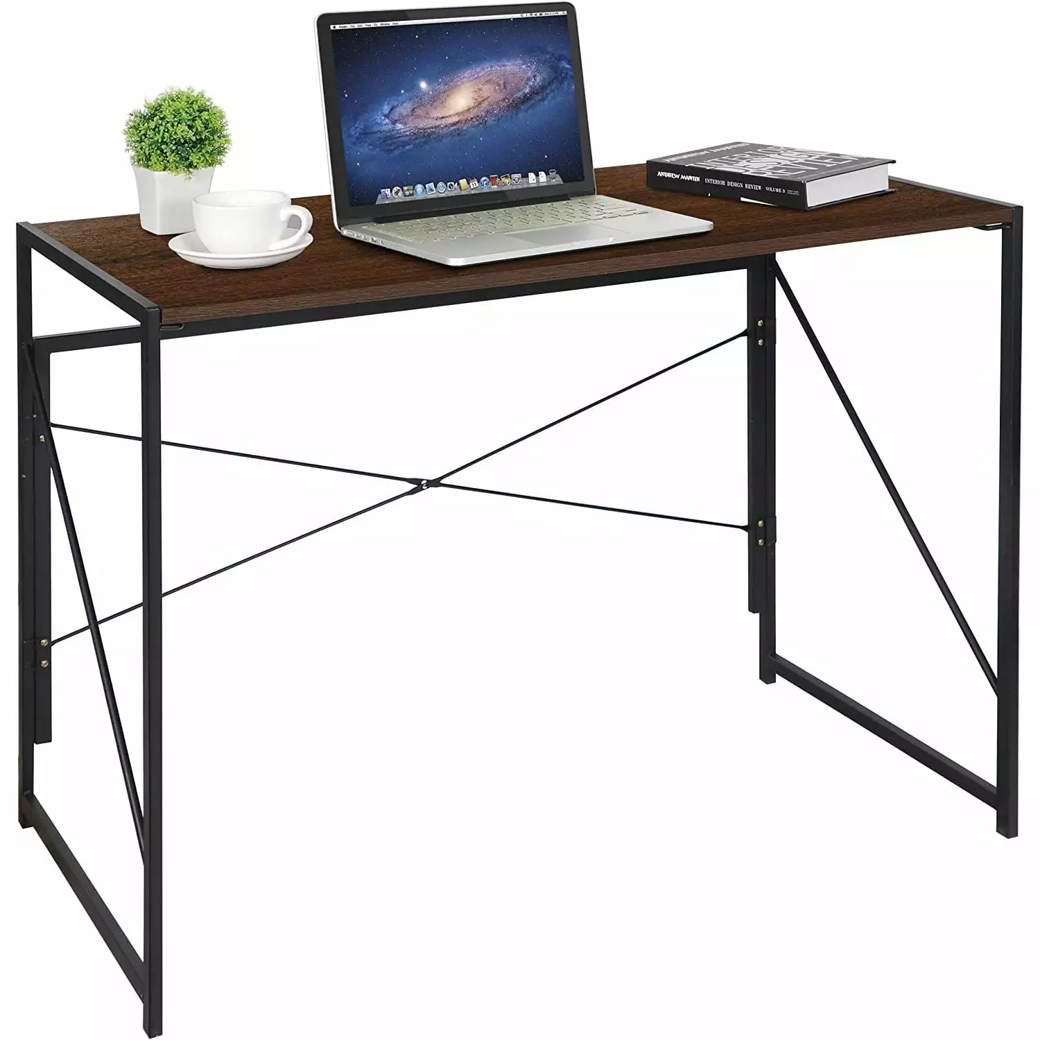 Folding Computer Desk Writing Study Desks Home Office Bilot