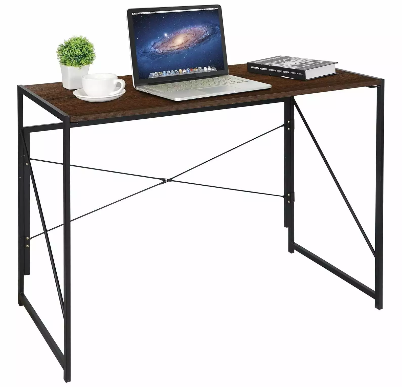 Lwory Folding Computer Desk Writing Study Desks Home Office