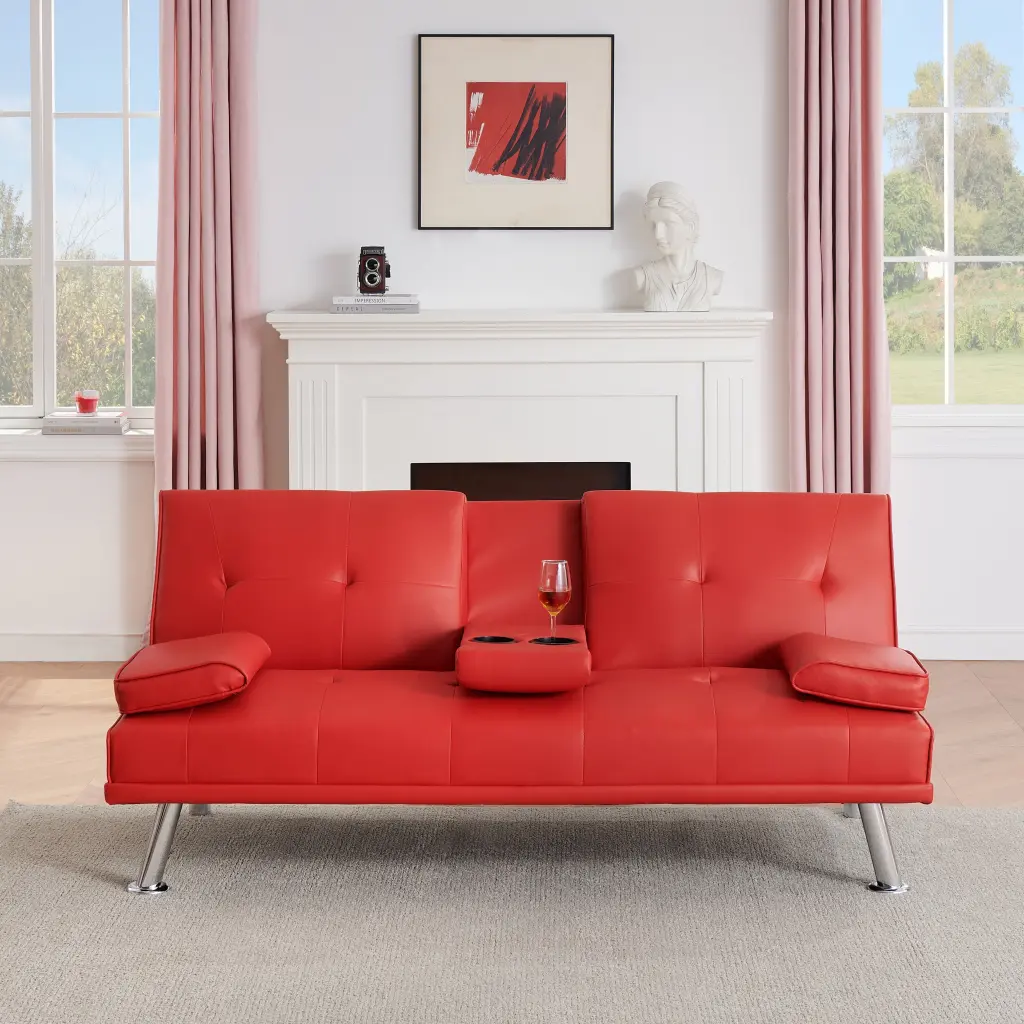 67 Inch Folding Sleeper Sofa Bed Convertible Loveseat Living Room Couch Bed Bath & Beyond