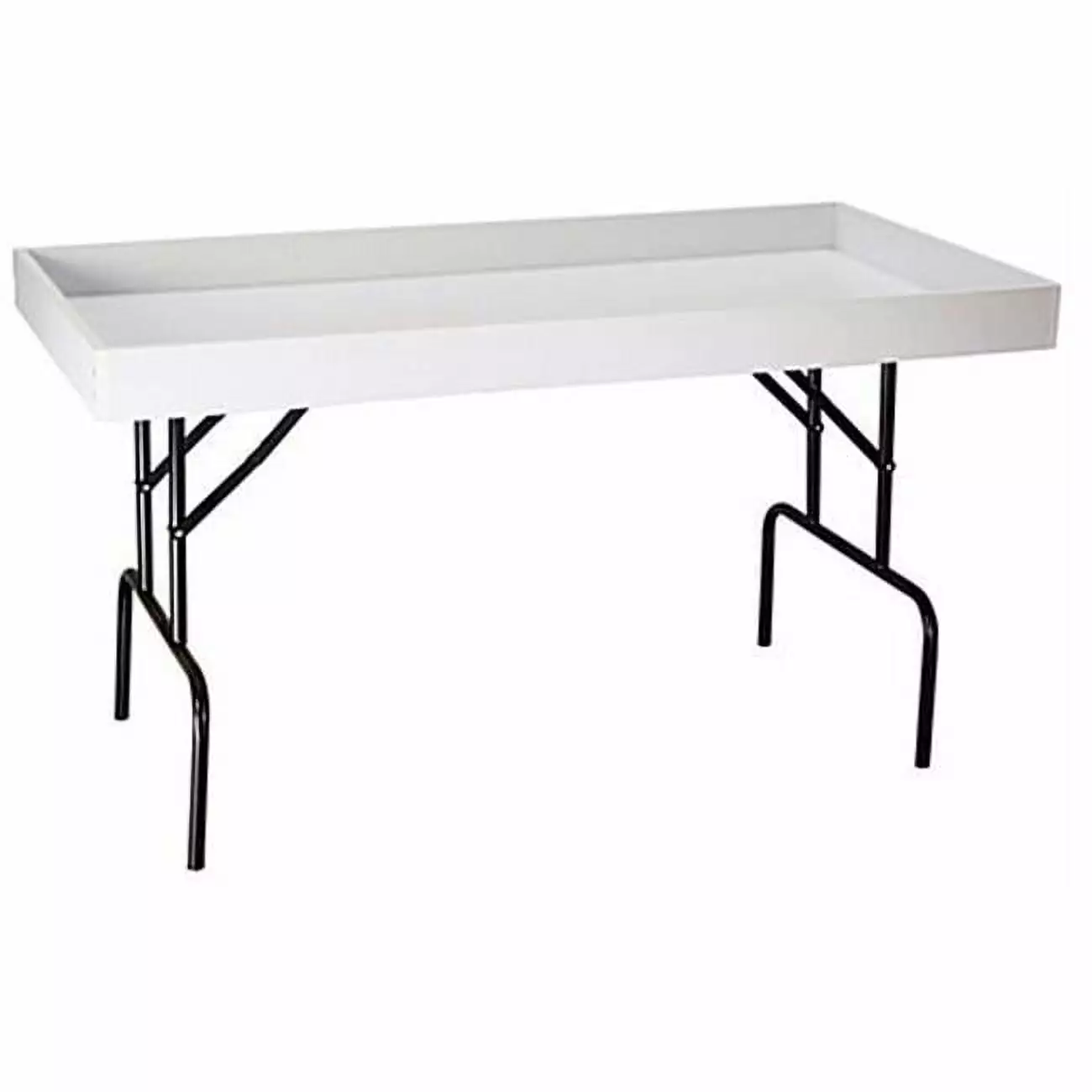 DBT-W Folding Dump Table White HQ Styles