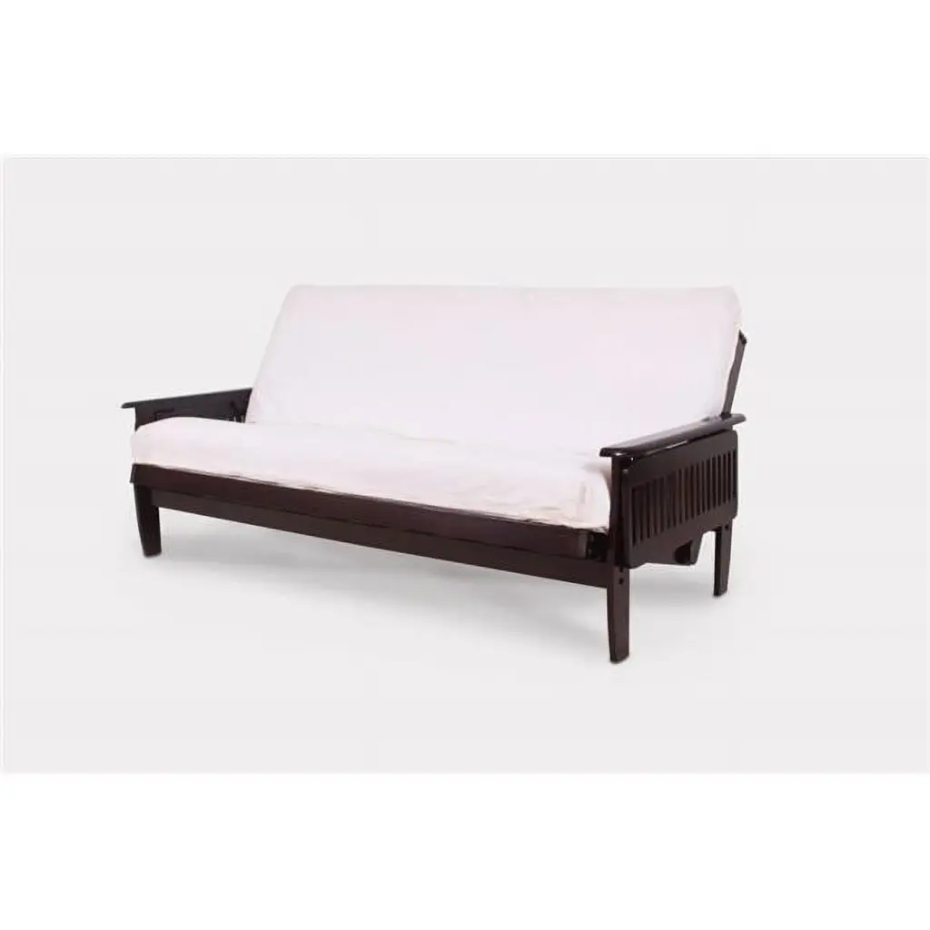 Donco Kids Futons Denver Full Size Futon Mattress Java Red