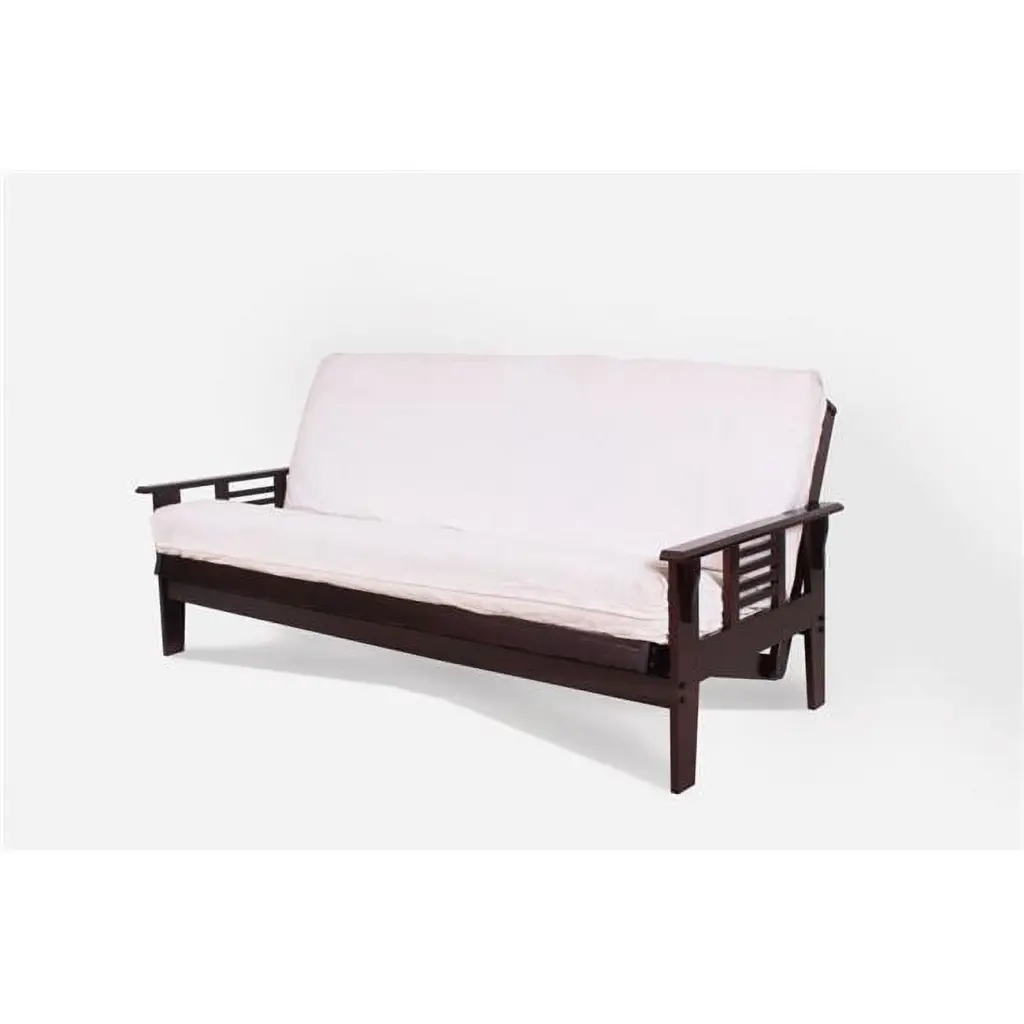 Donco Kids Futons Torii Full Size Futon Mattress Java Black