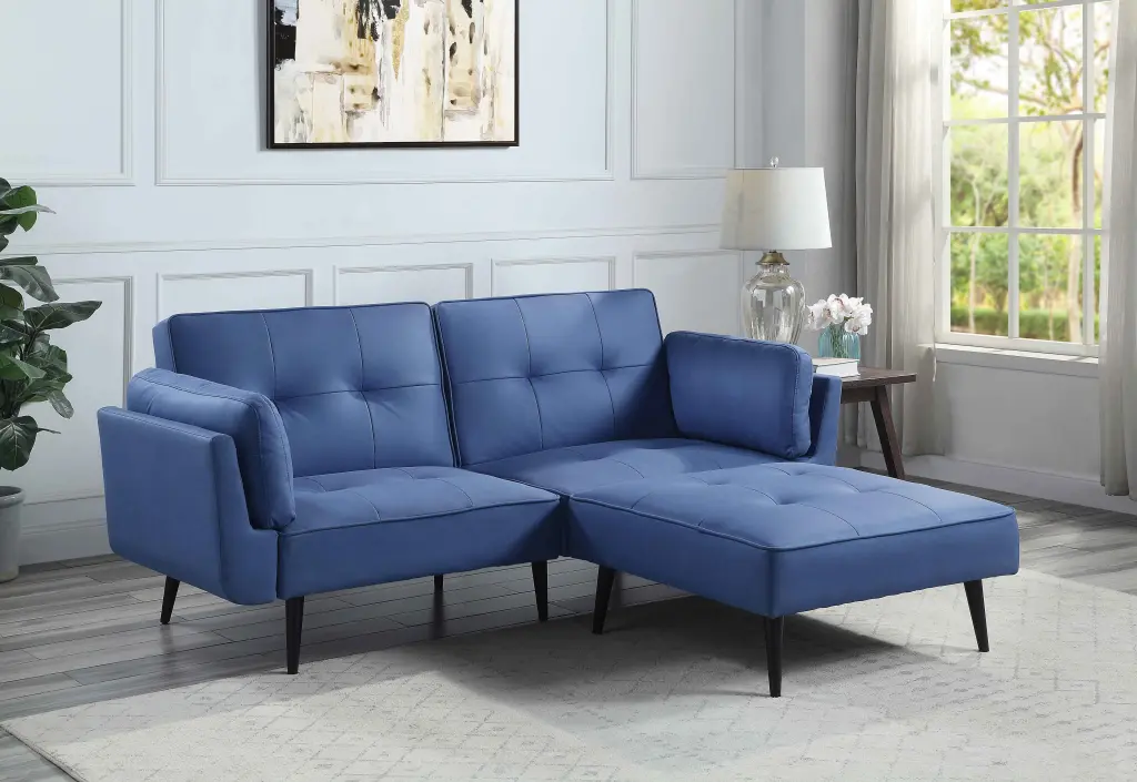 Ucloveria Loveseat Sofa - Futon Sofa Ottoman Living Room 2 Seats