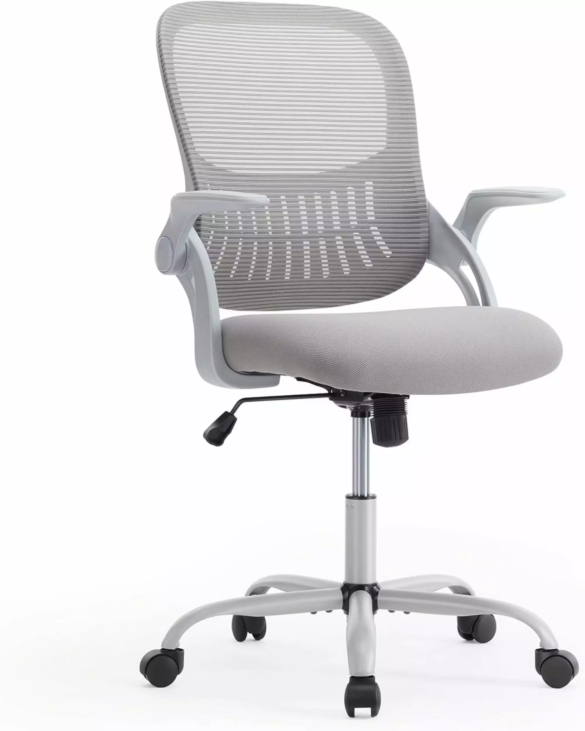 Office Chair Mid Back Ergonomic Mesh Computer Gaming Chair Larger Seat Women Adults FHWM-C