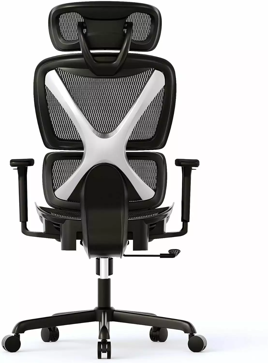 KEMANHUAN Ergonomic Office Chair Lumbar Support Adjustable 3D Arms and Headrest Home Gaming