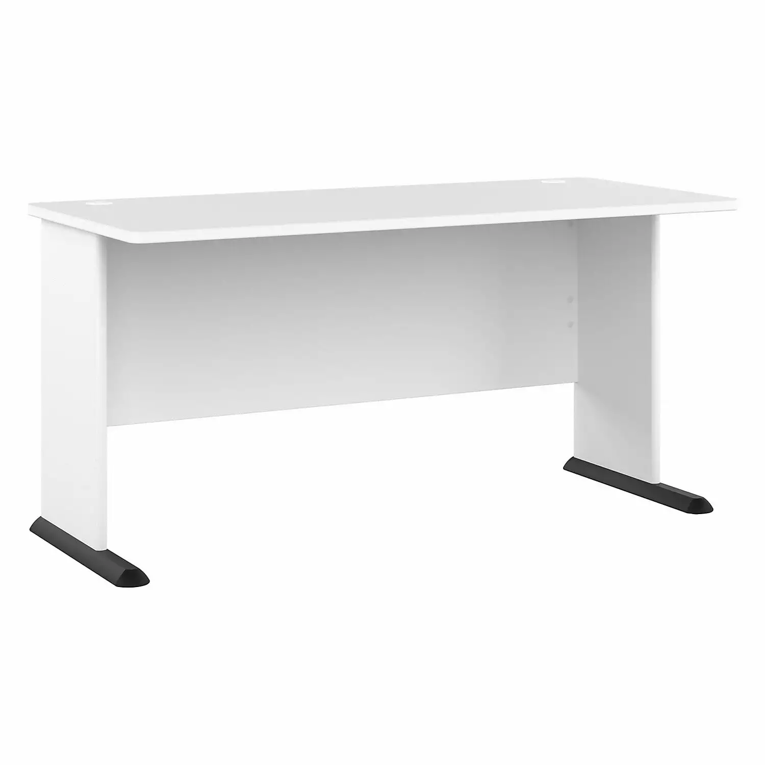 Studio 60W White Gaming Desk Engineered Wood Home Office Table BBF