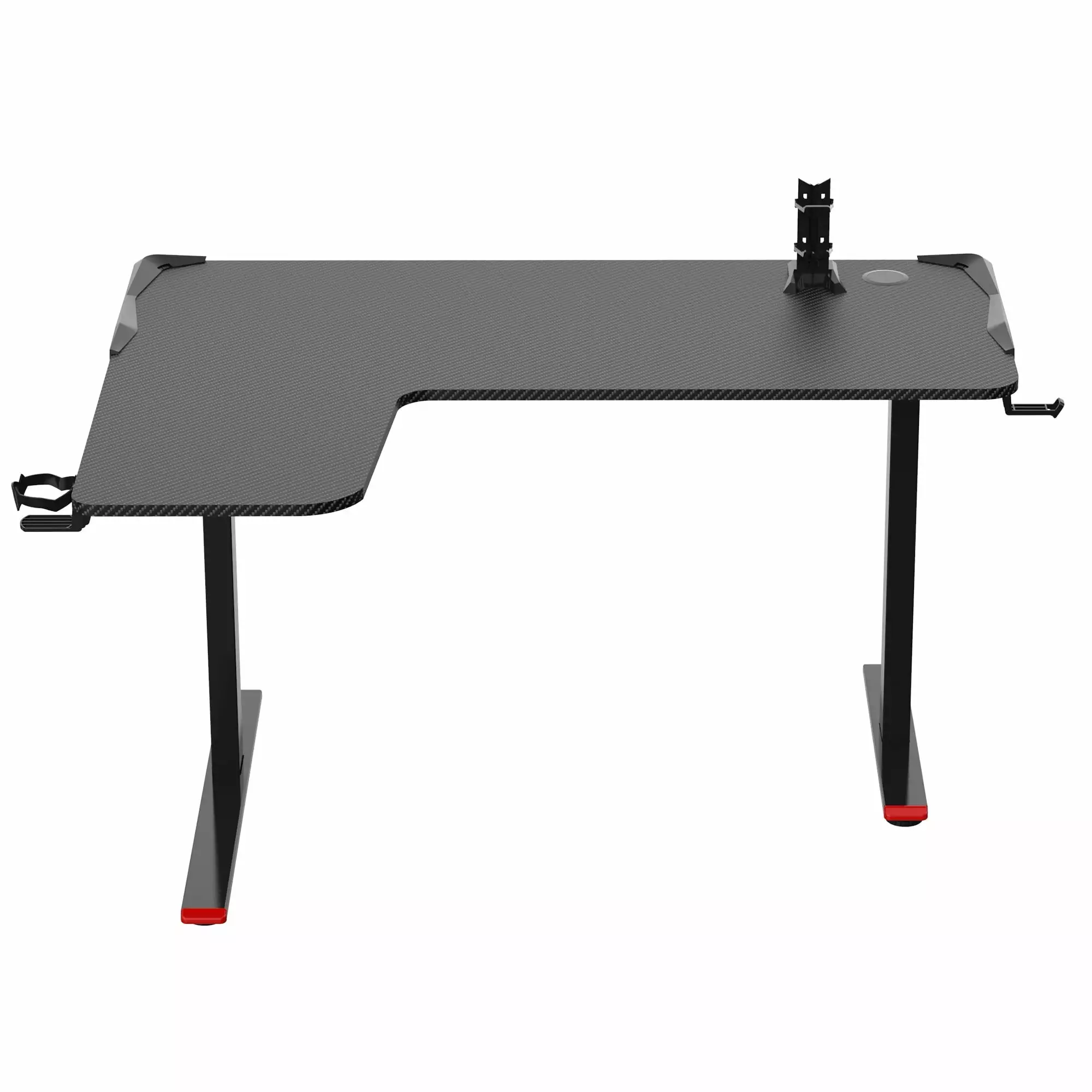 Highmore Faze 42W L-Frame Fixed LED Gaming Desk Black