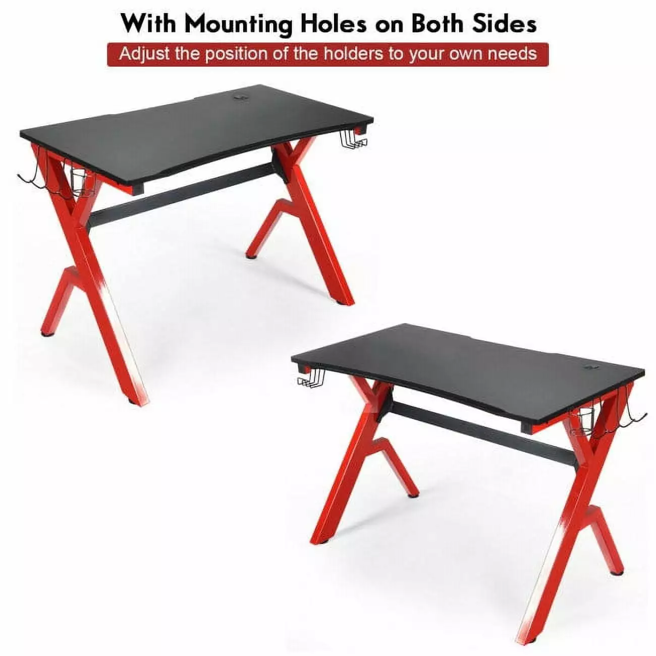 Professional Gaming Desk R-Shape Steel Frame Elevate Your Gaming Experience Hooya Imp.& Exp.